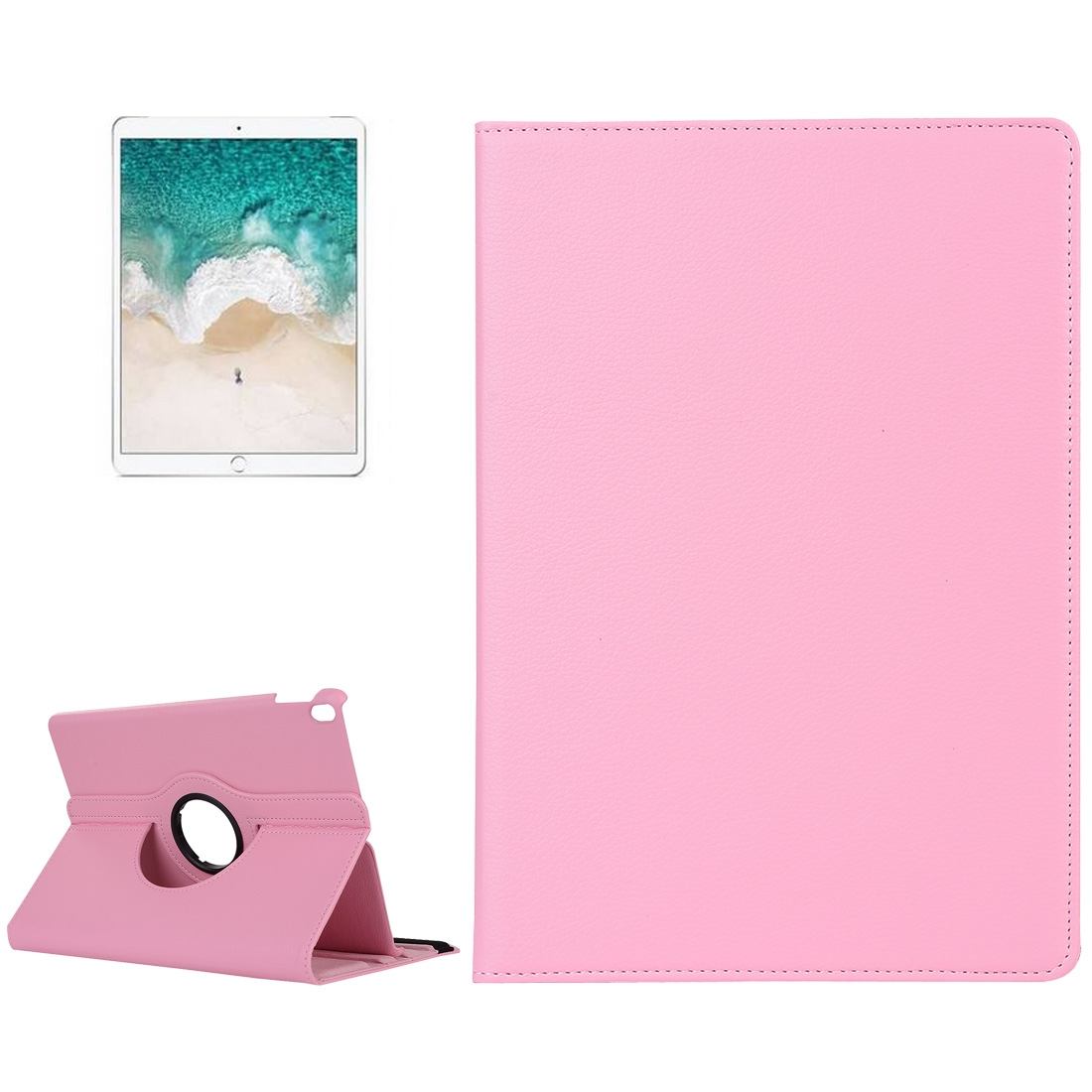 For iPad Air 3 (2019) Case 360 Degree Spin Leather Folio Cover stand - Picture 23 of 36