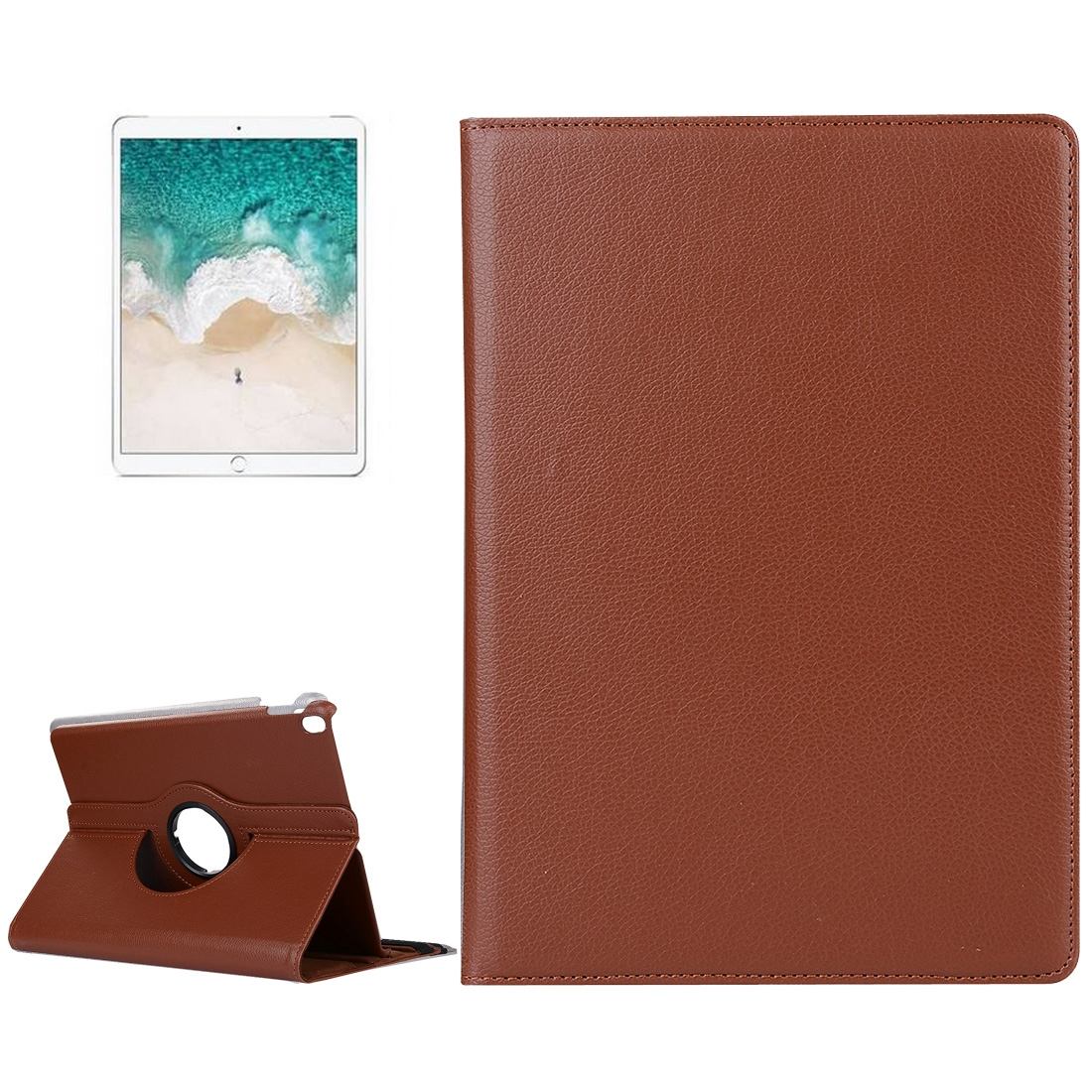 For iPad Air 3 (2019) Case 360 Degree Spin Leather Folio Cover stand - Picture 9 of 36