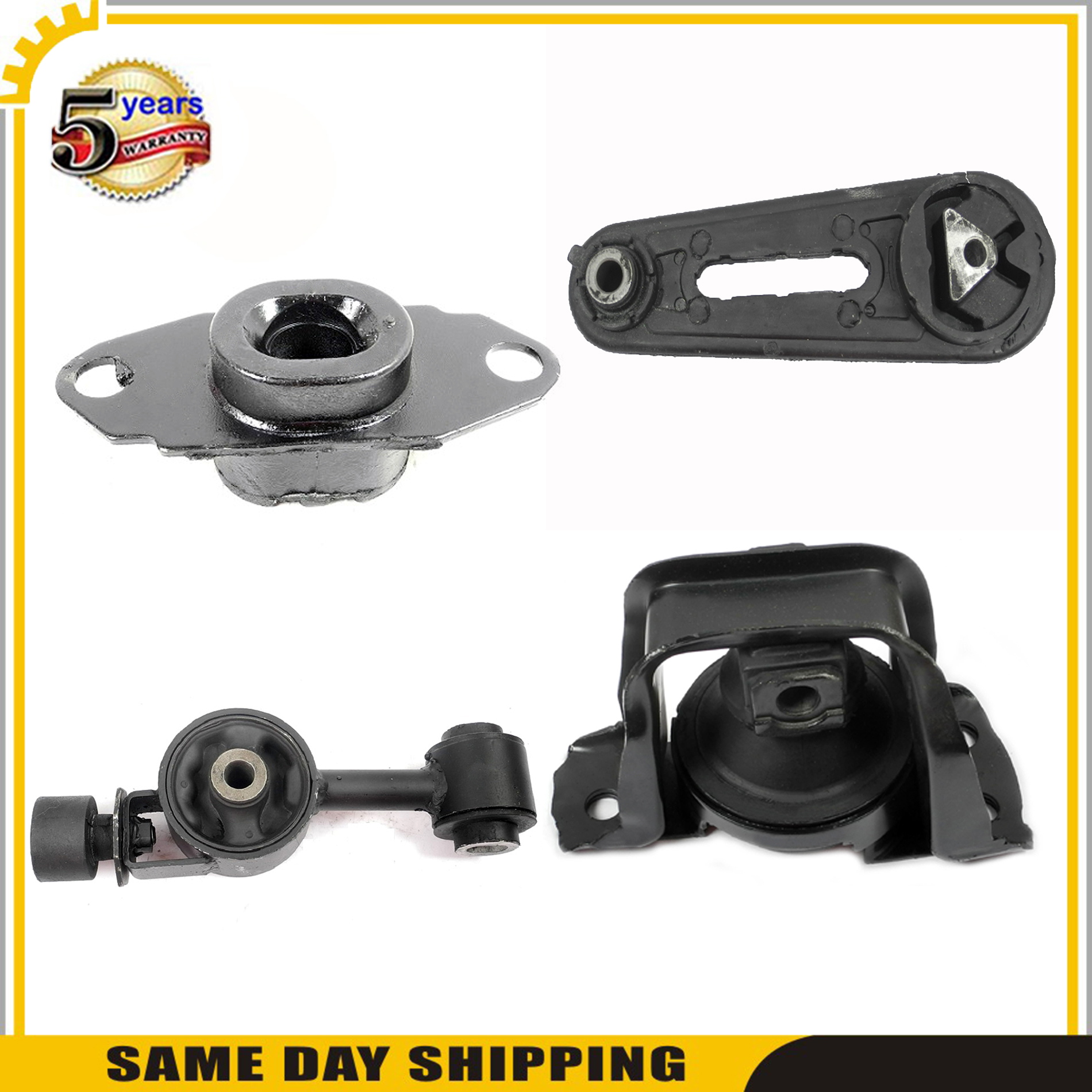 Mount A4323 A4318 /& Trans mount A4312 for 07-11 Nissan Versa 09-11 Cube 1.8L