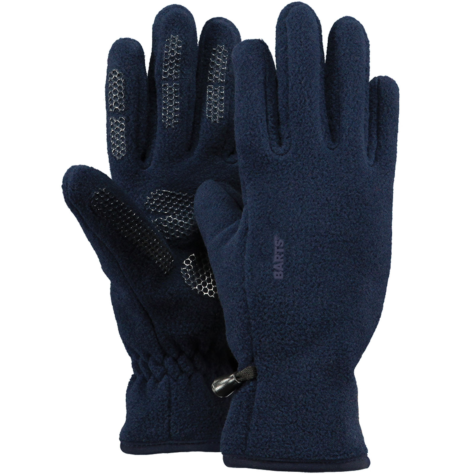 Barts Kids Childrens Soft Fleece Palm Grip Elasticated Warm Winter Gloves - Picture 5 of 6
