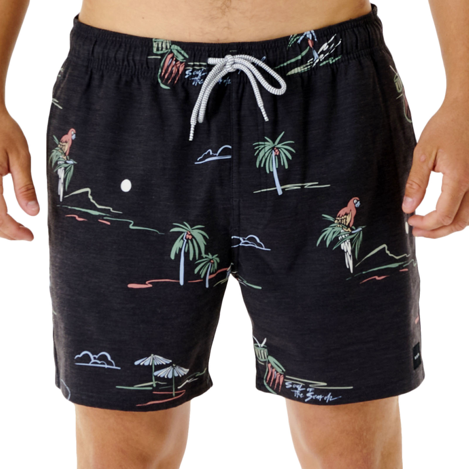 Rip Curl Mens Party Pack 16" Volley Swim Swimming Surf Bottoms Boardshorts - Imagen 6 de 9