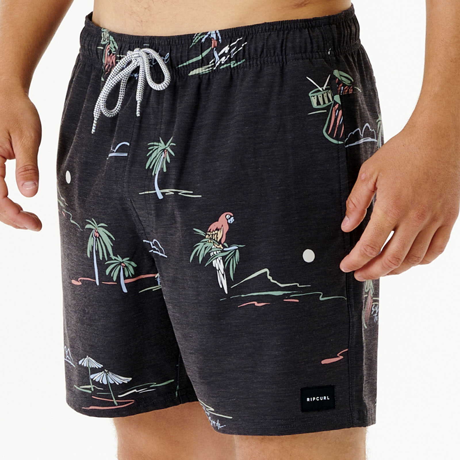 Rip Curl Mens Party Pack 16" Volley Swim Swimming Surf Bottoms Boardshorts - Imagen 8 de 9