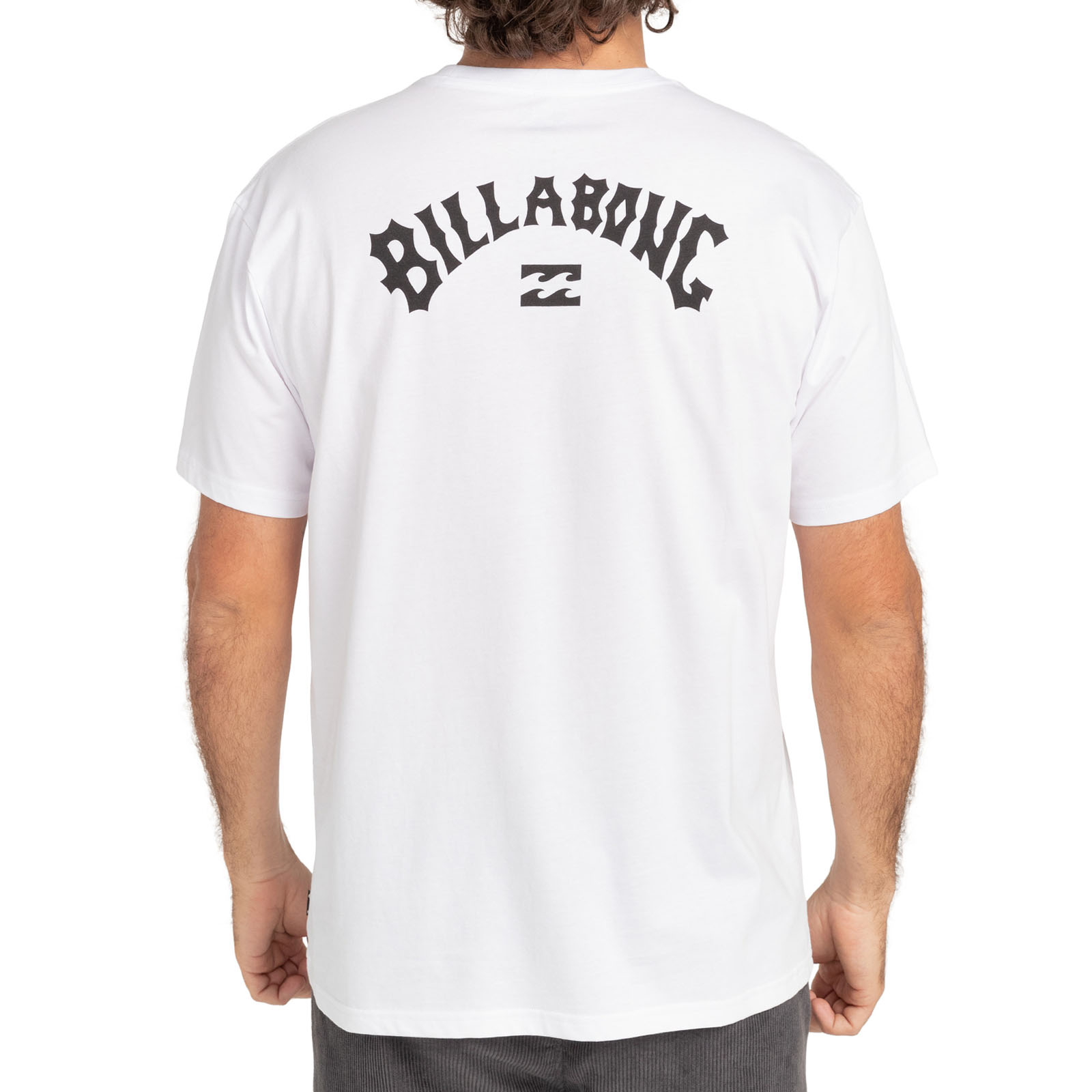 Billabong Mens Arch Wave Short Sleeve Crew Neck Cotton T-Shirt Top Tee - Picture 9 of 11