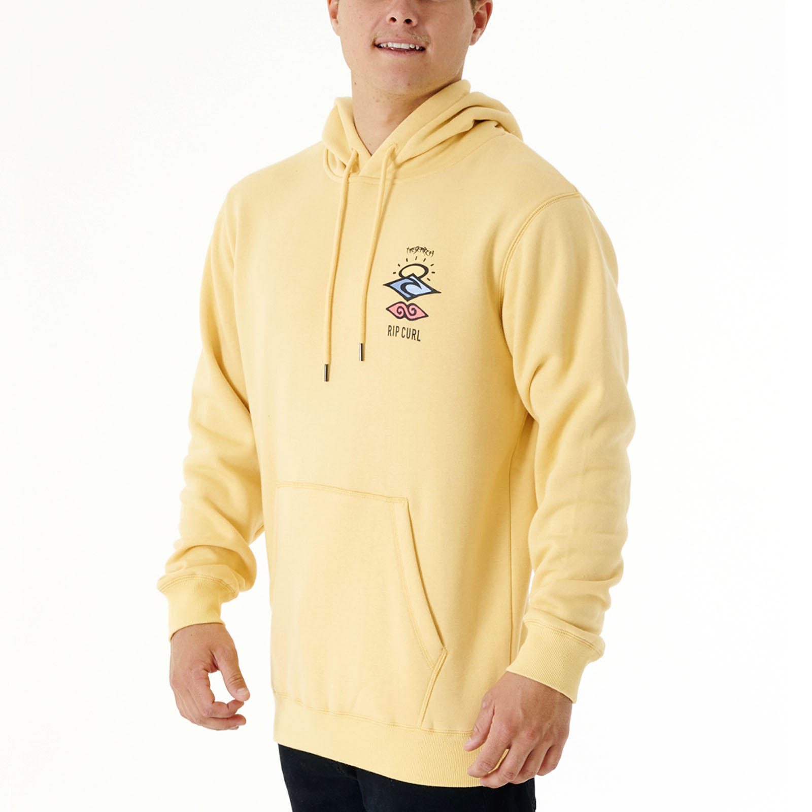 Rip Curl Mens Search Icon Hooded Pullover Sweatshirt Hoody Hoodie - Picture 13 of 13