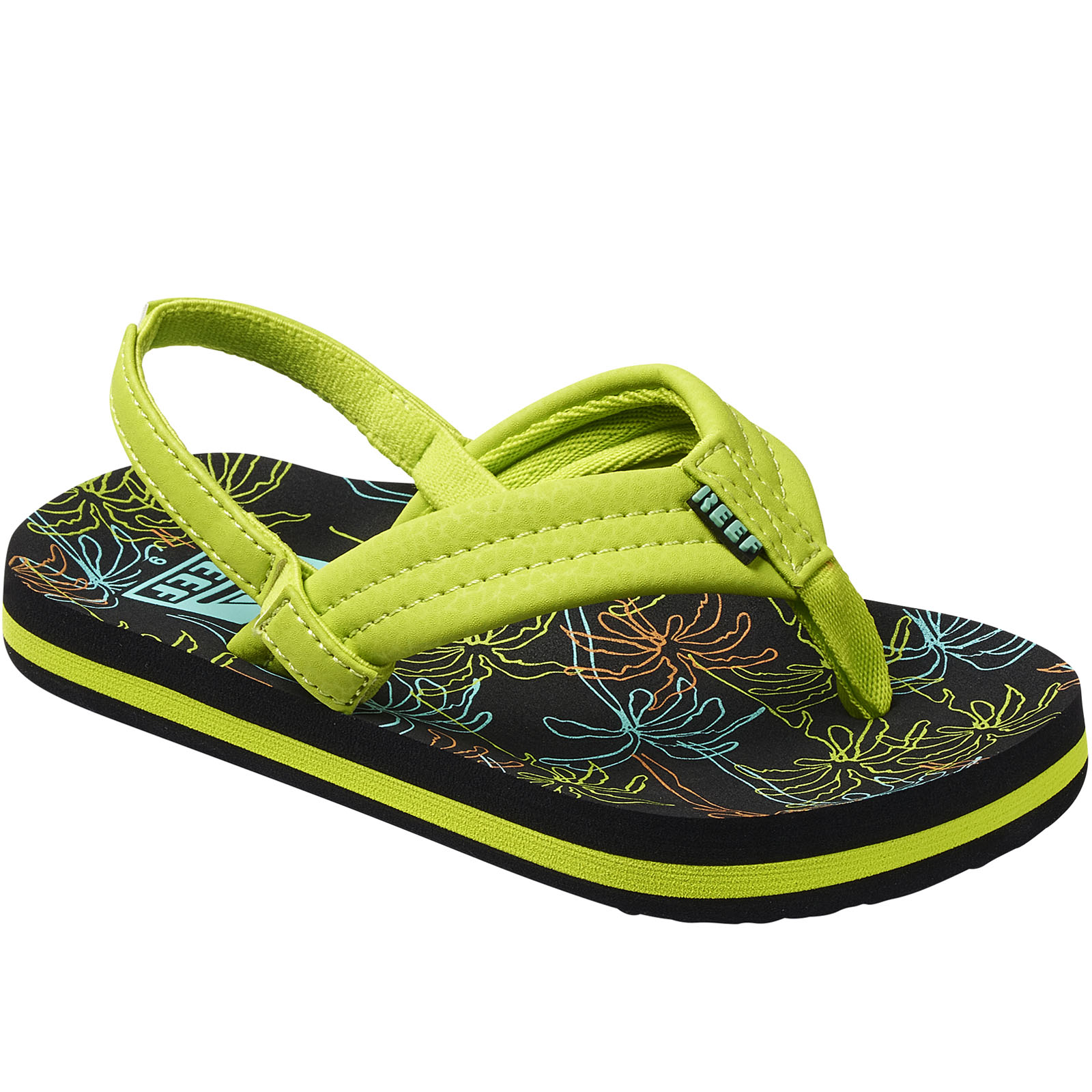Reef Children Kids Little Ahi Summer Beach Pool Sandals Thongs Flip Flops - Picture 15 of 38