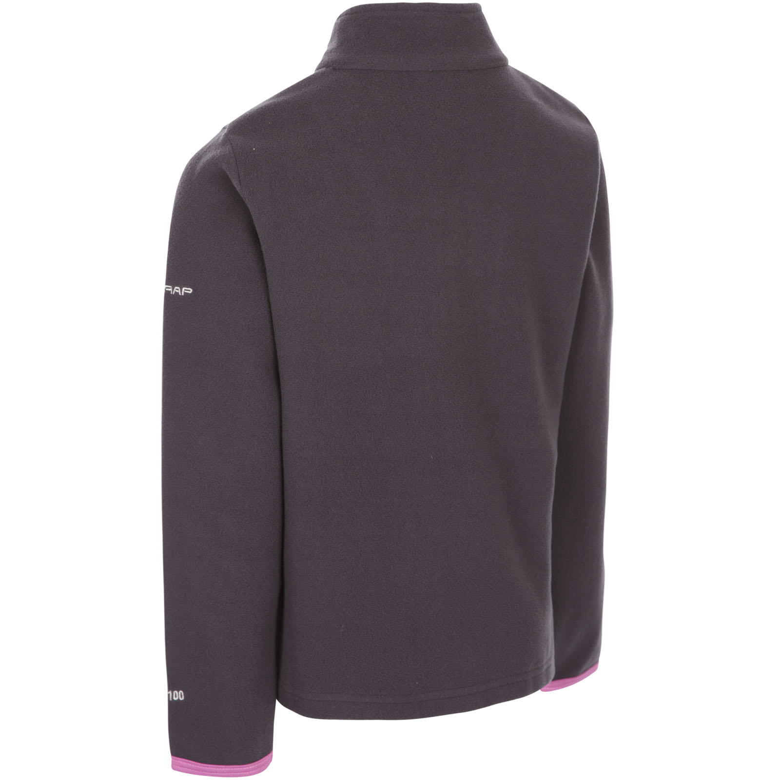 Trespass Kids Sybil 1/2 Zip Pullover Fleece Jumper Sweater - Picture 3 of 19