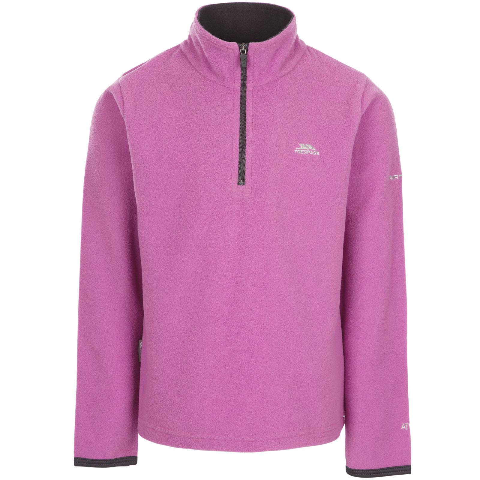 Trespass Kids Sybil 1/2 Zip Pullover Fleece Jumper Sweater - Picture 4 of 19