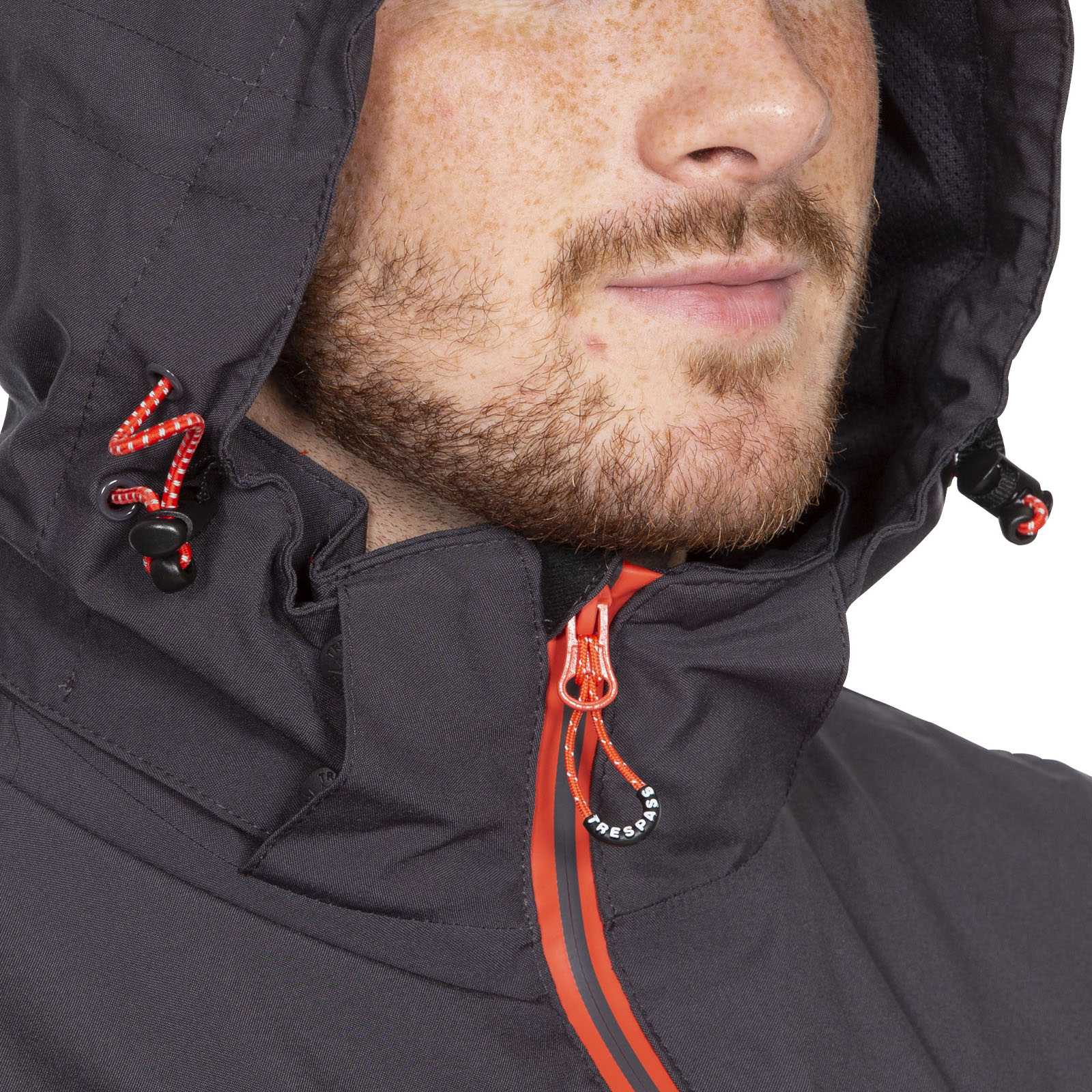 Trespass Mens Tapping Waterproof Hooded Outdoor Walking Hiking Coat Jacket - Picture 10 of 19