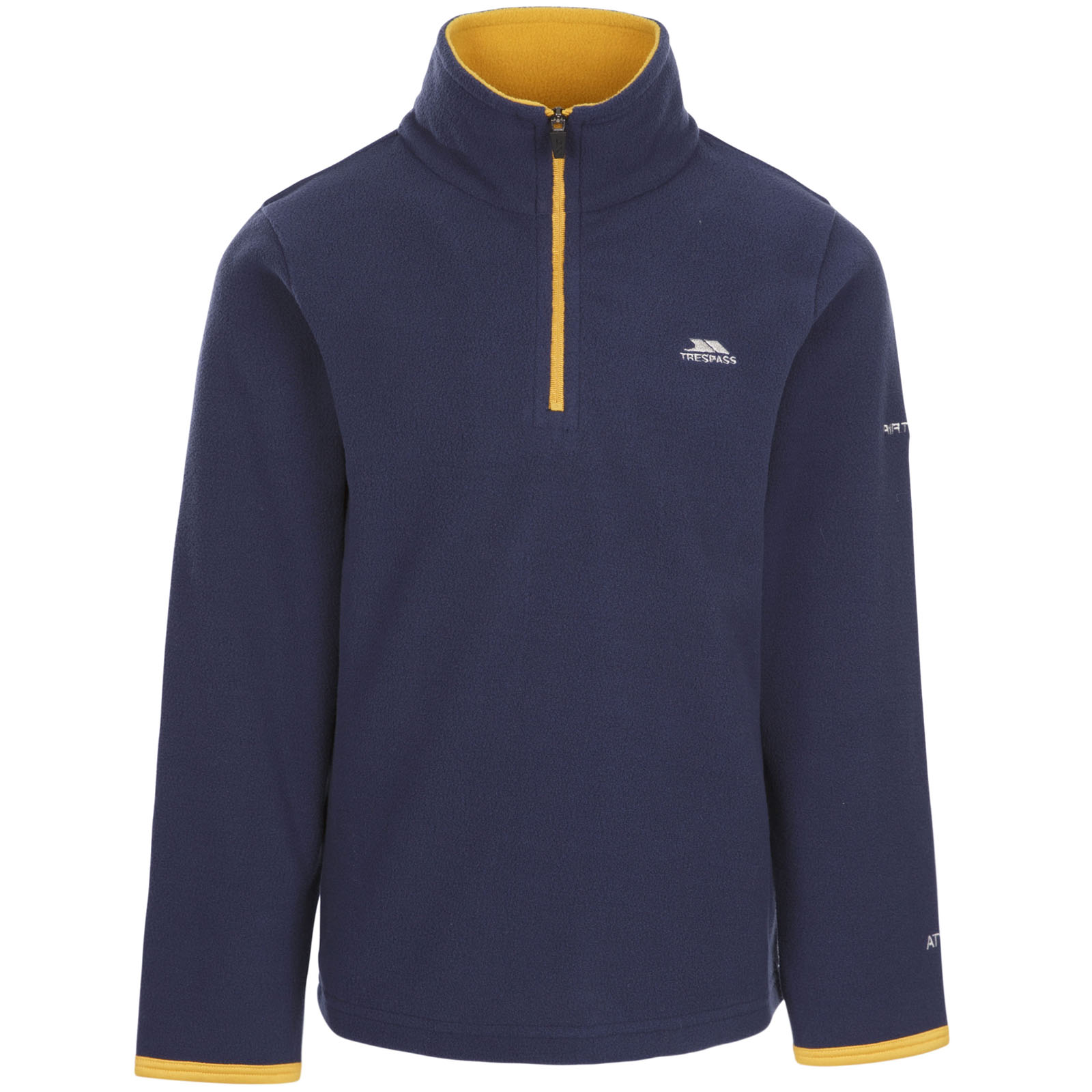 Trespass Kids Youths Etto Half Zip Outdoors Walking Hiking Pullover Fleece - Picture 6 of 13