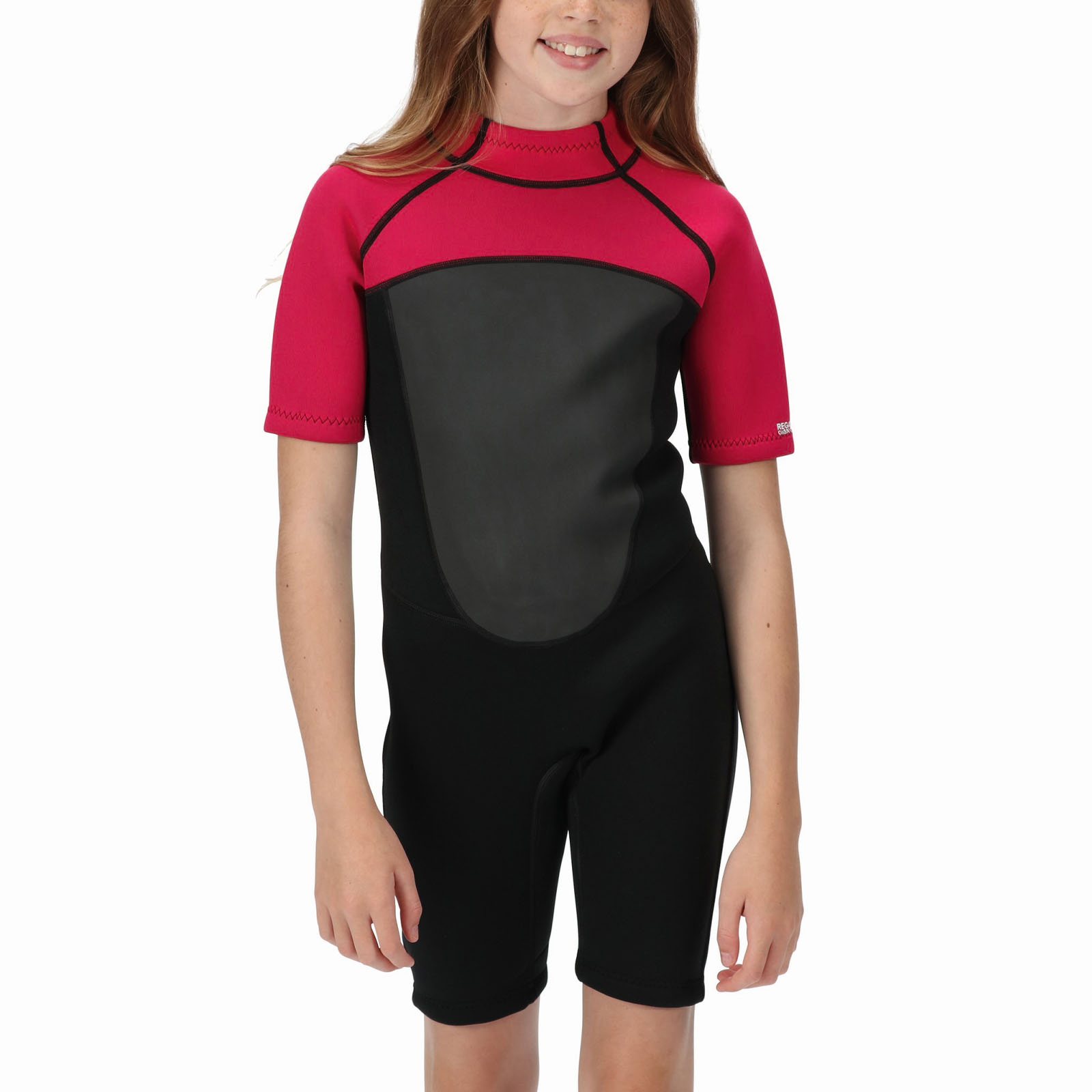 Regatta Kids Childrens Shorty Outdoor Surfing Watersports Back Zip Wetsuit - Picture 14 of 21