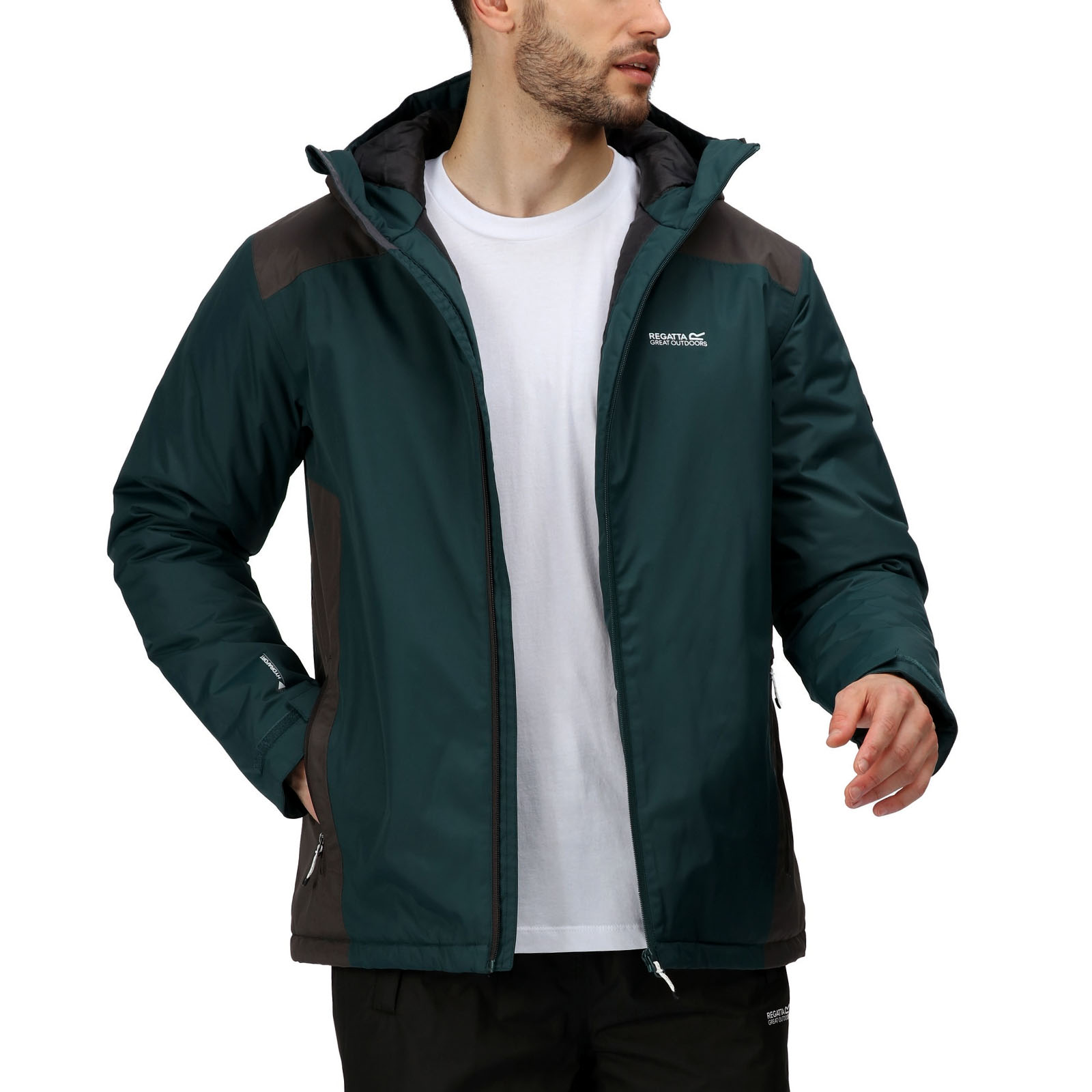 Chaqueta para caminar Regatta para hombre Thornridge II impermeable aislada al aire libre - Imagen 38 de 44