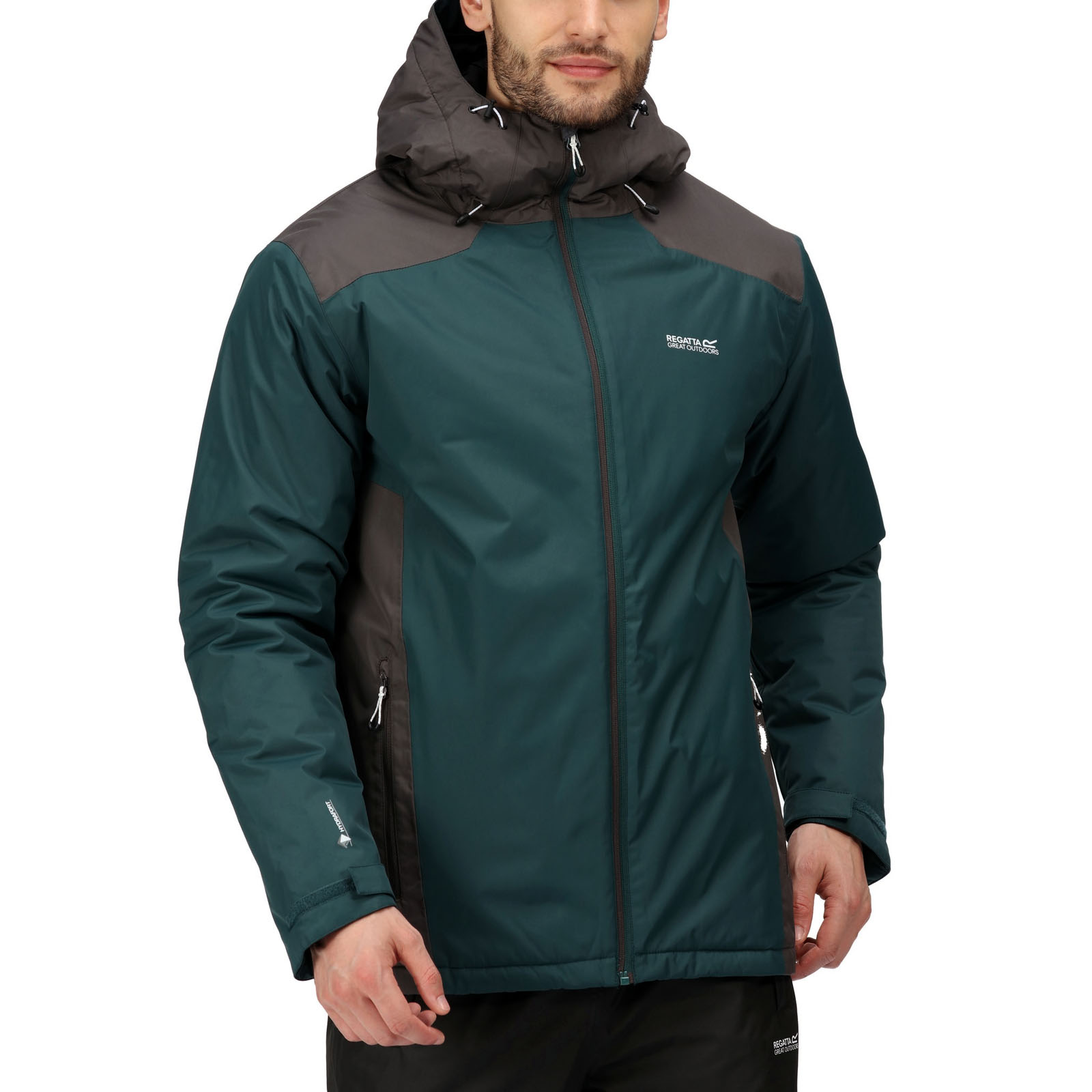Chaqueta para caminar Regatta para hombre Thornridge II impermeable aislada al aire libre - Imagen 40 de 44