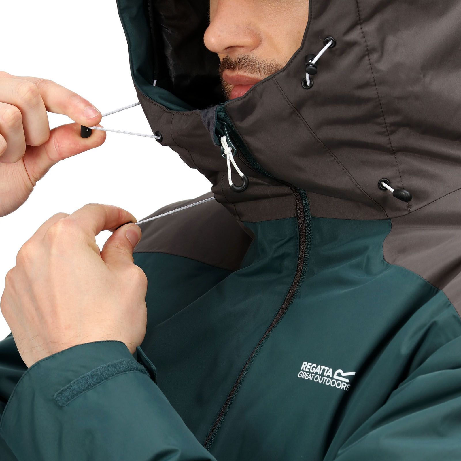 Chaqueta para caminar Regatta para hombre Thornridge II impermeable aislada al aire libre - Imagen 41 de 44