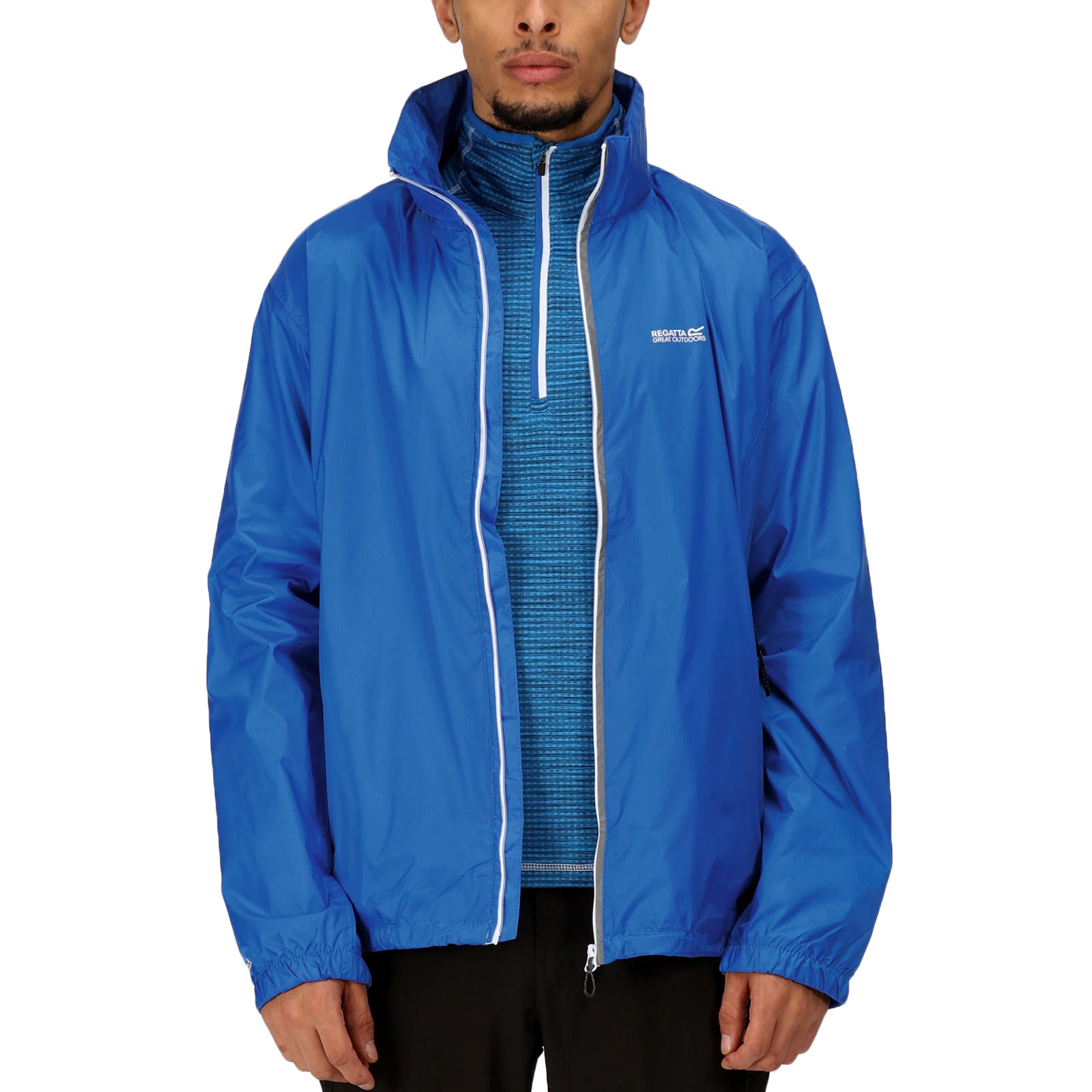 Regatta Mens Lyle IV Lightweight Waterproof Outdoor Walking Packaway Jacket - Picture 8 of 41