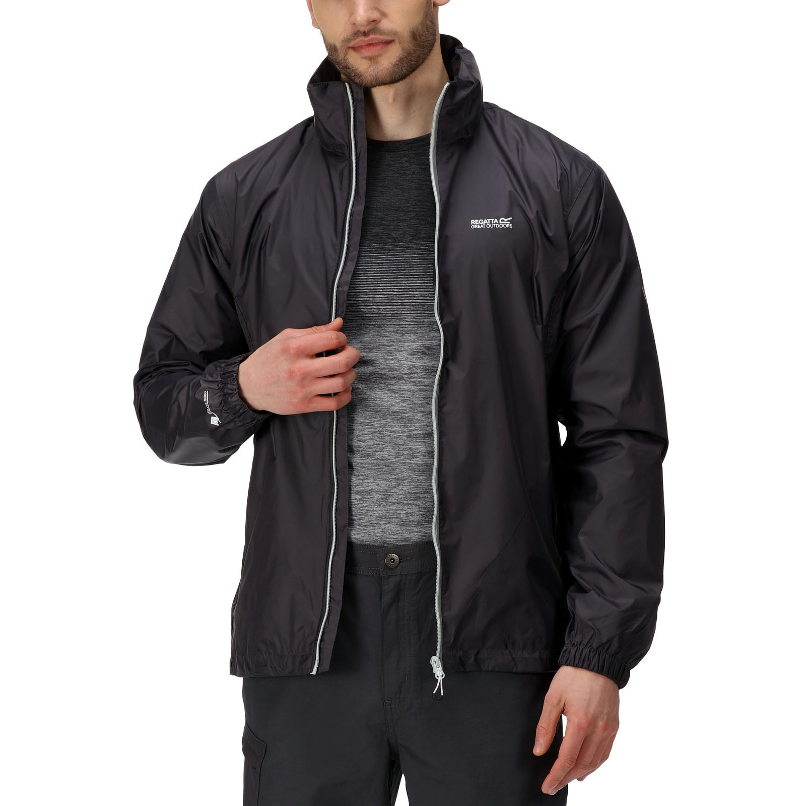 Regatta Mens Lyle IV Lightweight Waterproof Outdoor Walking Packaway Jacket - Picture 19 of 41