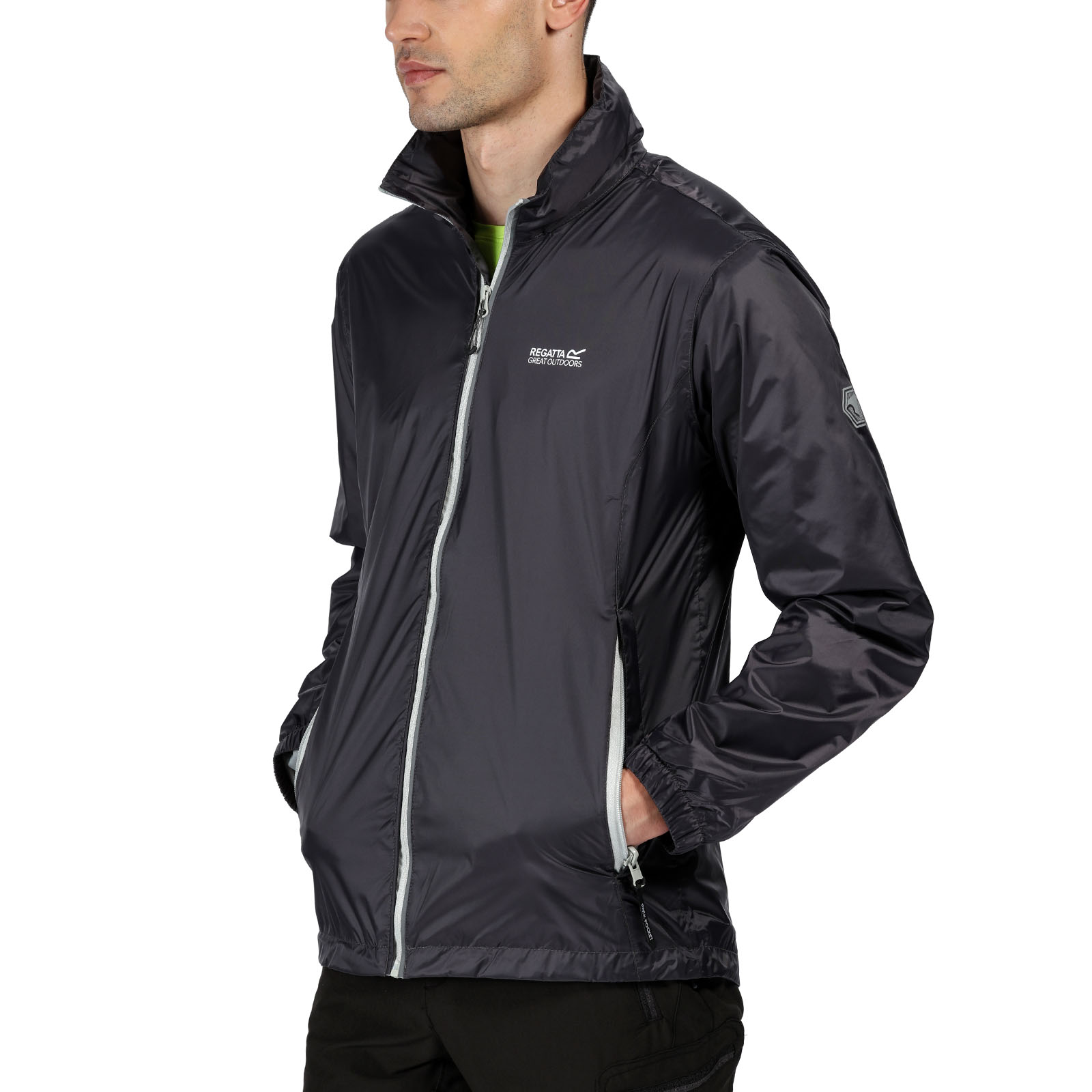 Regatta Mens Lyle IV Lightweight Waterproof Outdoor Walking Packaway Jacket - Picture 21 of 41