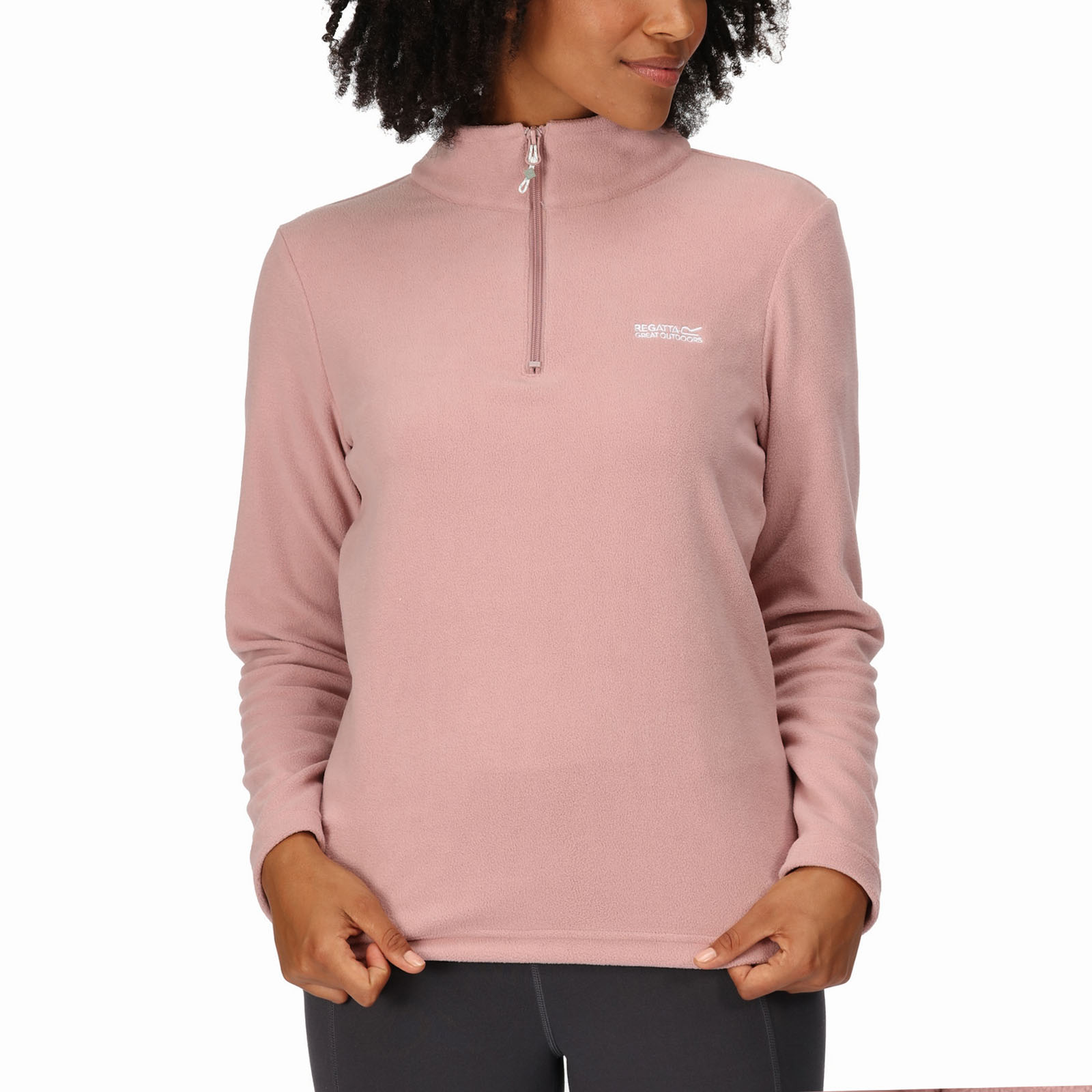 Regatta Womens Sweethart Lightweight 1/2 Zip Outdoor Walking Fleece Pullover - Picture 47 of 95