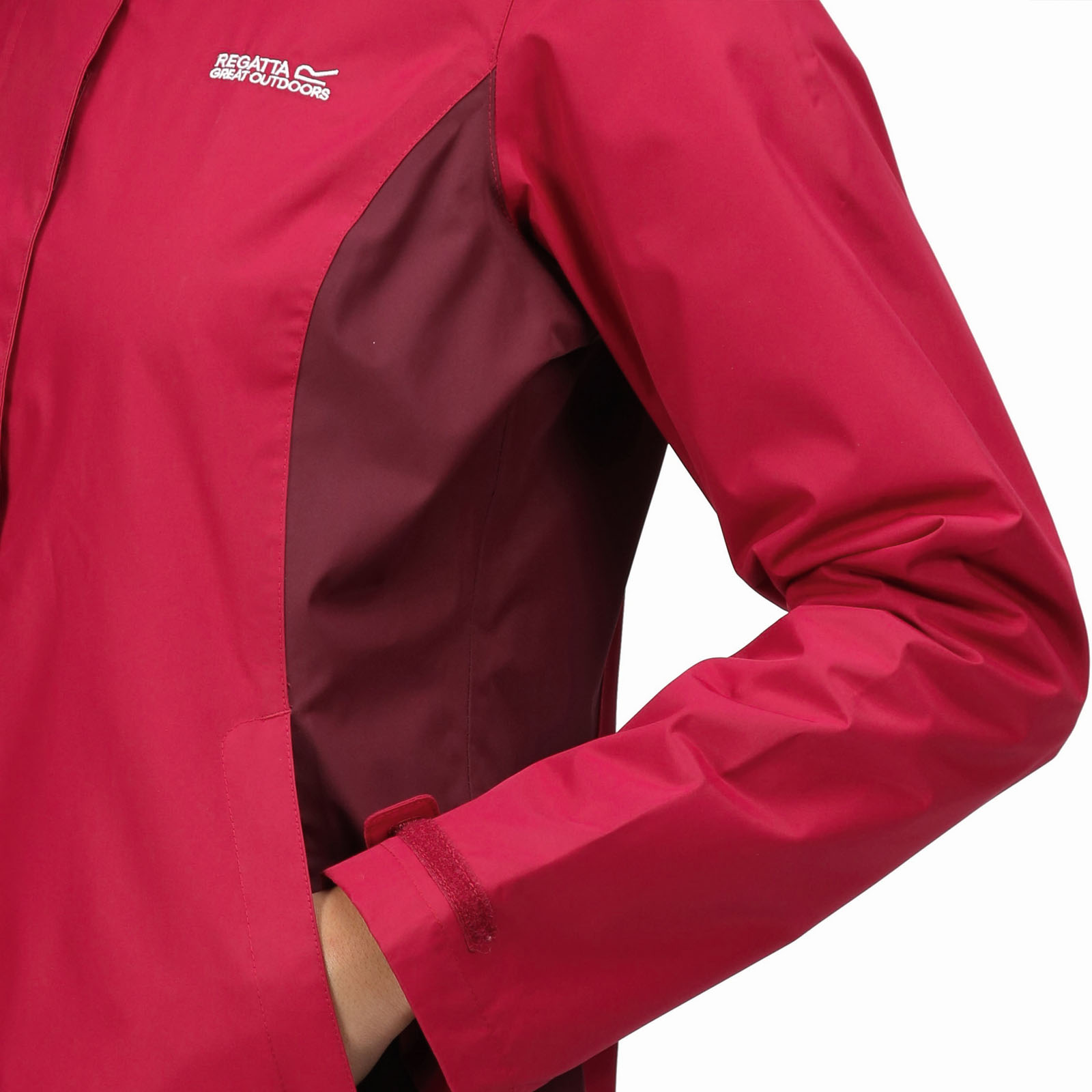Regatta Womens Daysha Outdoor Walking Hiking Waterproof Hooded Jacket Coat - Picture 5 of 13