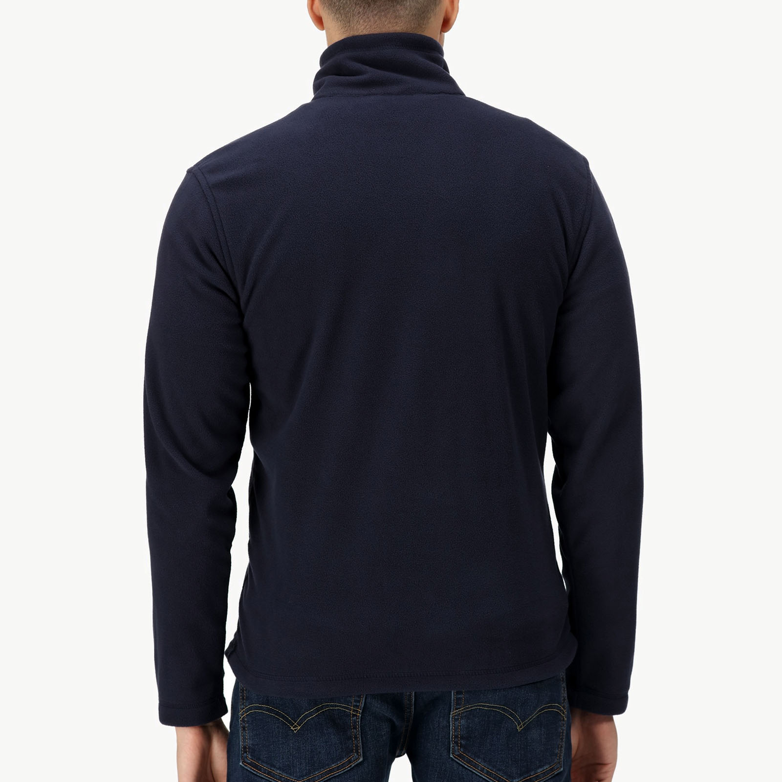 Regatta Professional Mens Micro Zip Warm Outdoor Full Zip Fleece Jacket - Picture 3 of 9