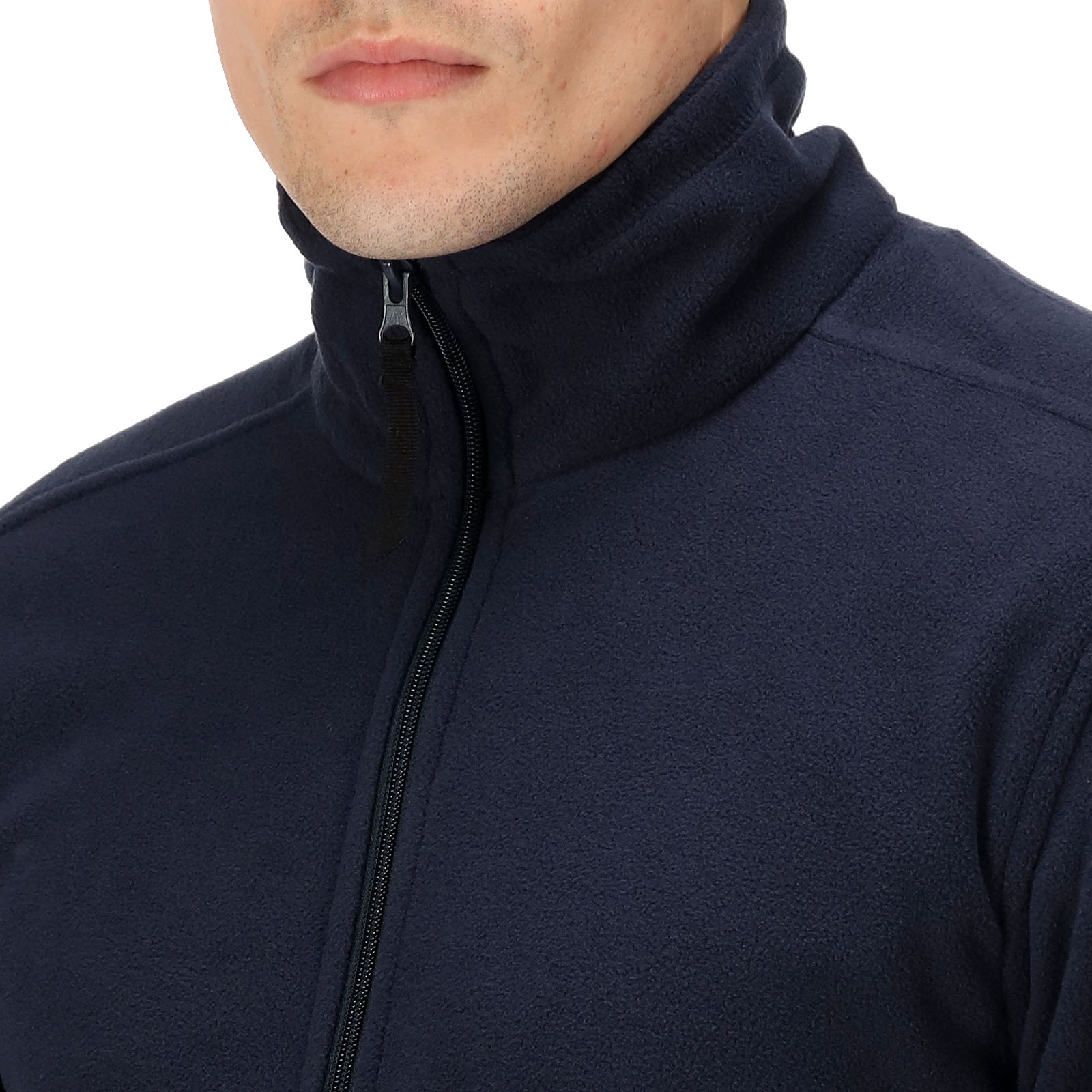 Regatta Professional Mens Micro Zip Warm Outdoor Full Zip Fleece Jacket - Picture 5 of 9