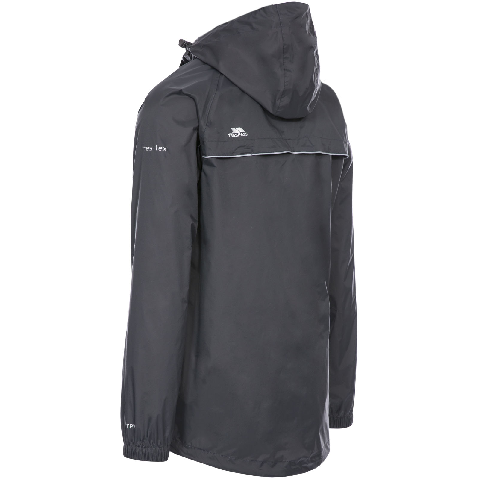 Trespass Mens Quikpac Waterproof Breathable Hooded Packable Jacket Coat - Picture 10 of 17