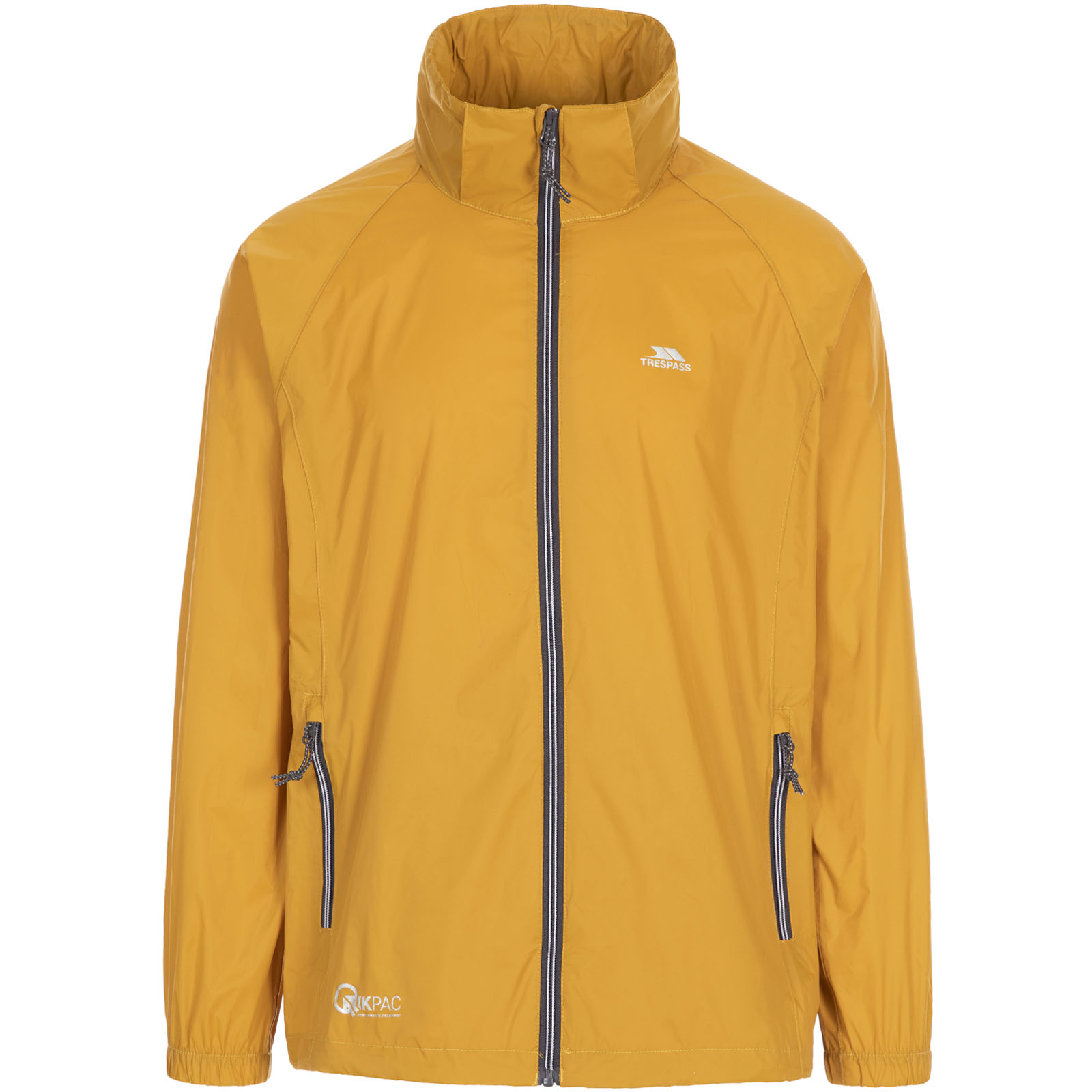 Trespass Mens Quikpac Waterproof Breathable Hooded Packable Jacket Coat - Picture 12 of 17