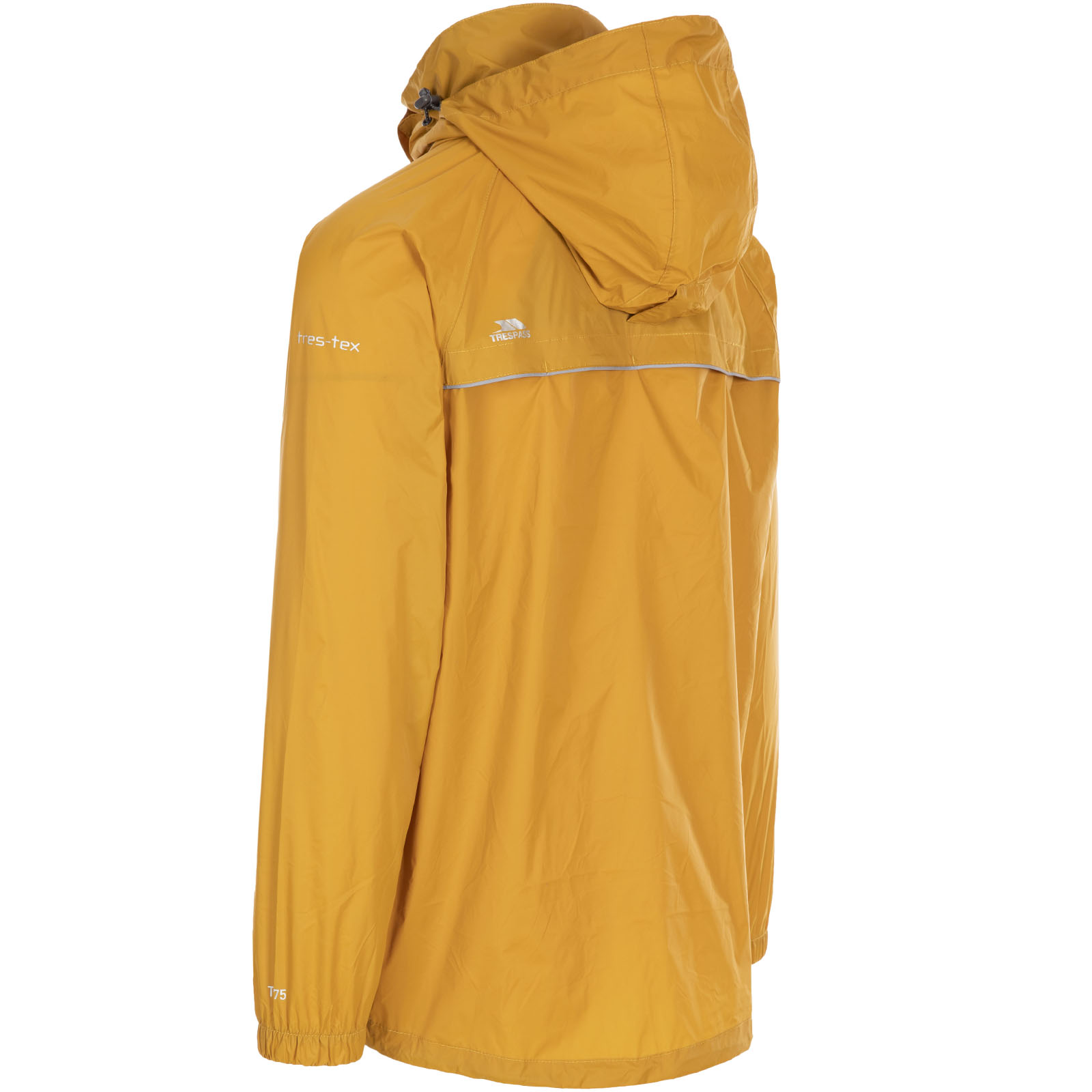 Trespass Mens Quikpac Waterproof Breathable Hooded Packable Jacket Coat - Picture 13 of 17