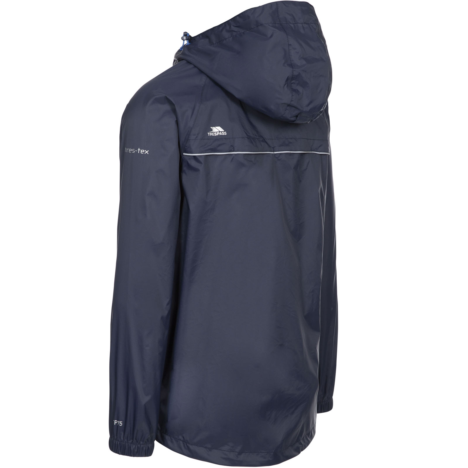 Trespass Mens Quikpac Waterproof Breathable Hooded Packable Jacket Coat - Picture 16 of 17