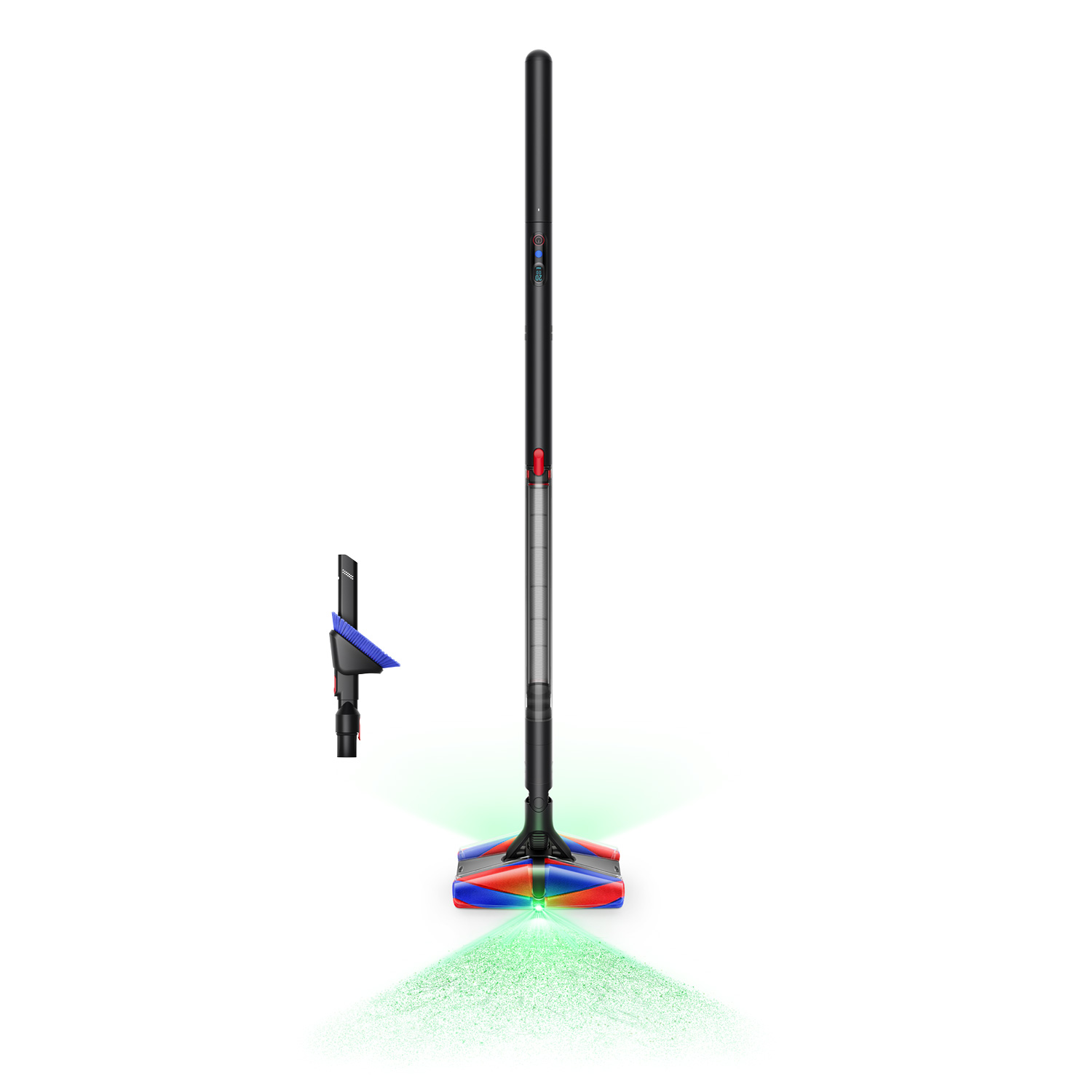 Dyson PencilVac Fluffycones Aspirapolvere senza filo per pavimenti duri nero