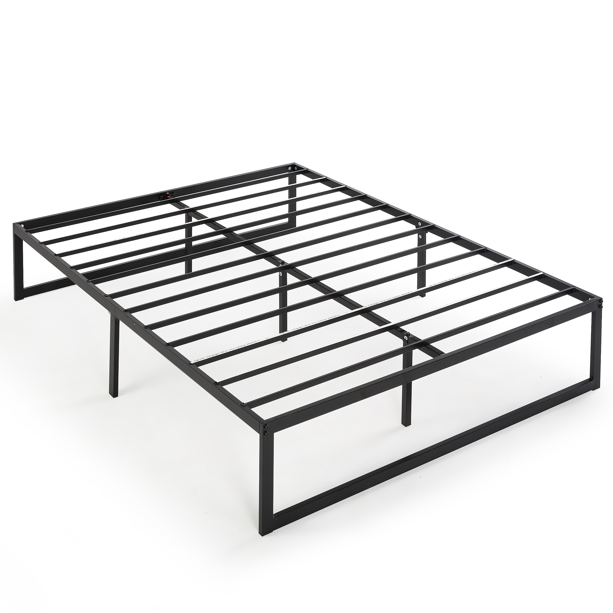 Zinus Bed Frame Queen Double Single King Heavy Duty Metal Base Wood Metal Slats - Picture 128 of 172