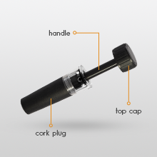 EASY-SEAL VACUUM WINE SEALER