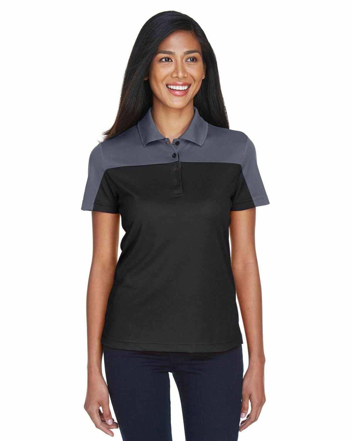 Ash City - Core 365 CE101W Ladies' Balance Colorblock Performance Piqué Polo - Picture 13 of 33