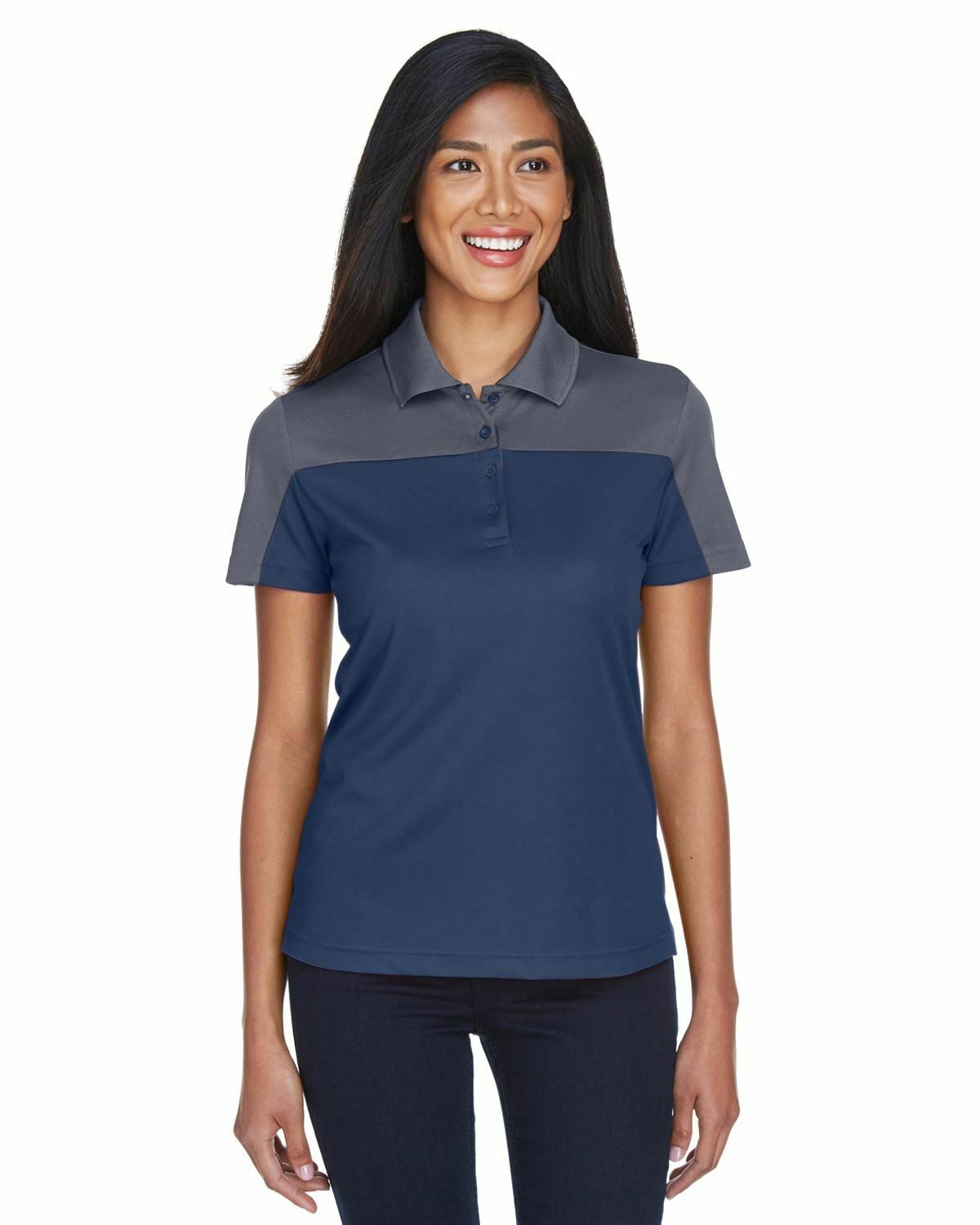 Ash City - Core 365 CE101W Ladies' Balance Colorblock Performance Piqué Polo - Picture 16 of 33