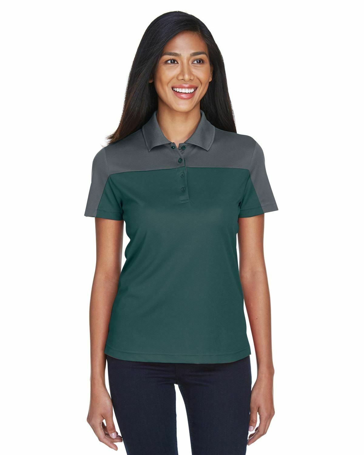 Ash City - Core 365 CE101W Ladies' Balance Colorblock Performance Piqué Polo - Picture 25 of 33