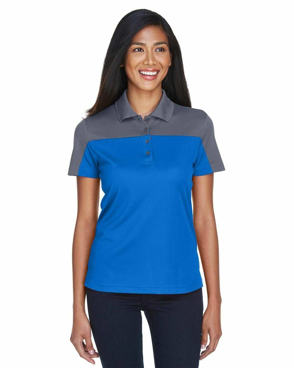 Ash City - Core 365 CE101W Ladies' Balance Colorblock Performance Piqué Polo - Picture 31 of 33