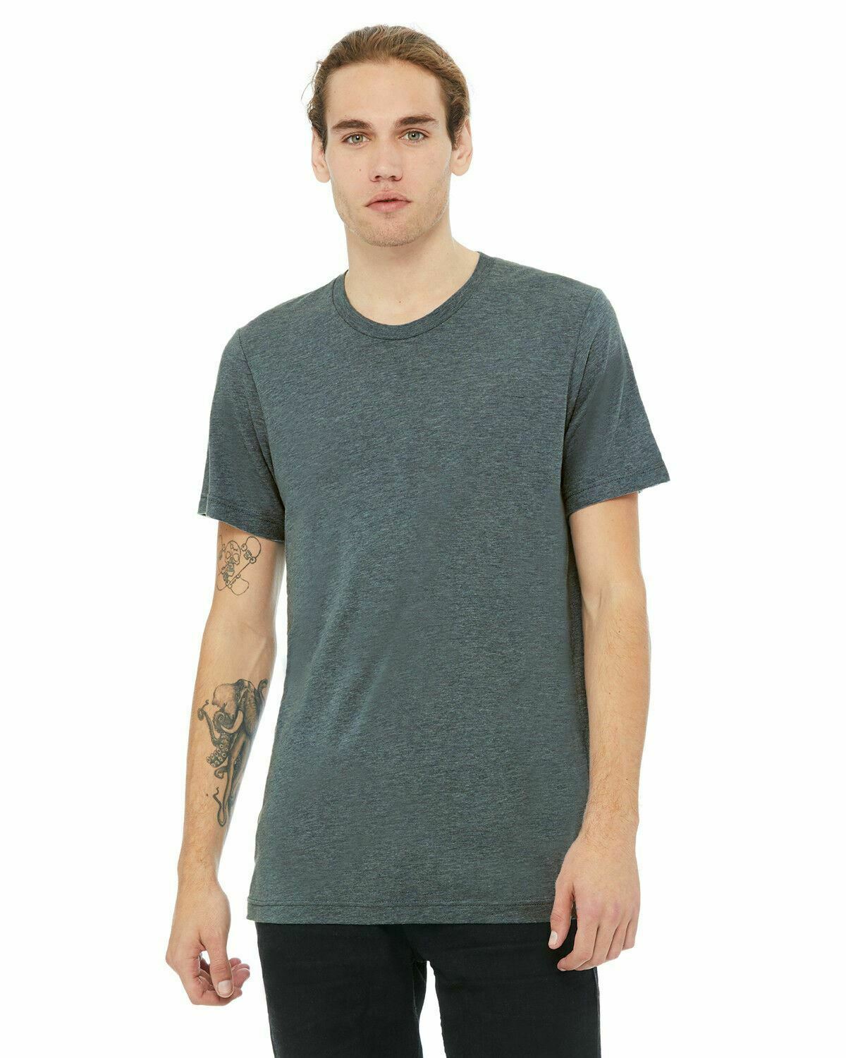 Bella + Canvas Unisex Triblend Short Sleeve Tee Crew Neck T-Shirt 3413 XS-3XL - Picture 23 of 103
