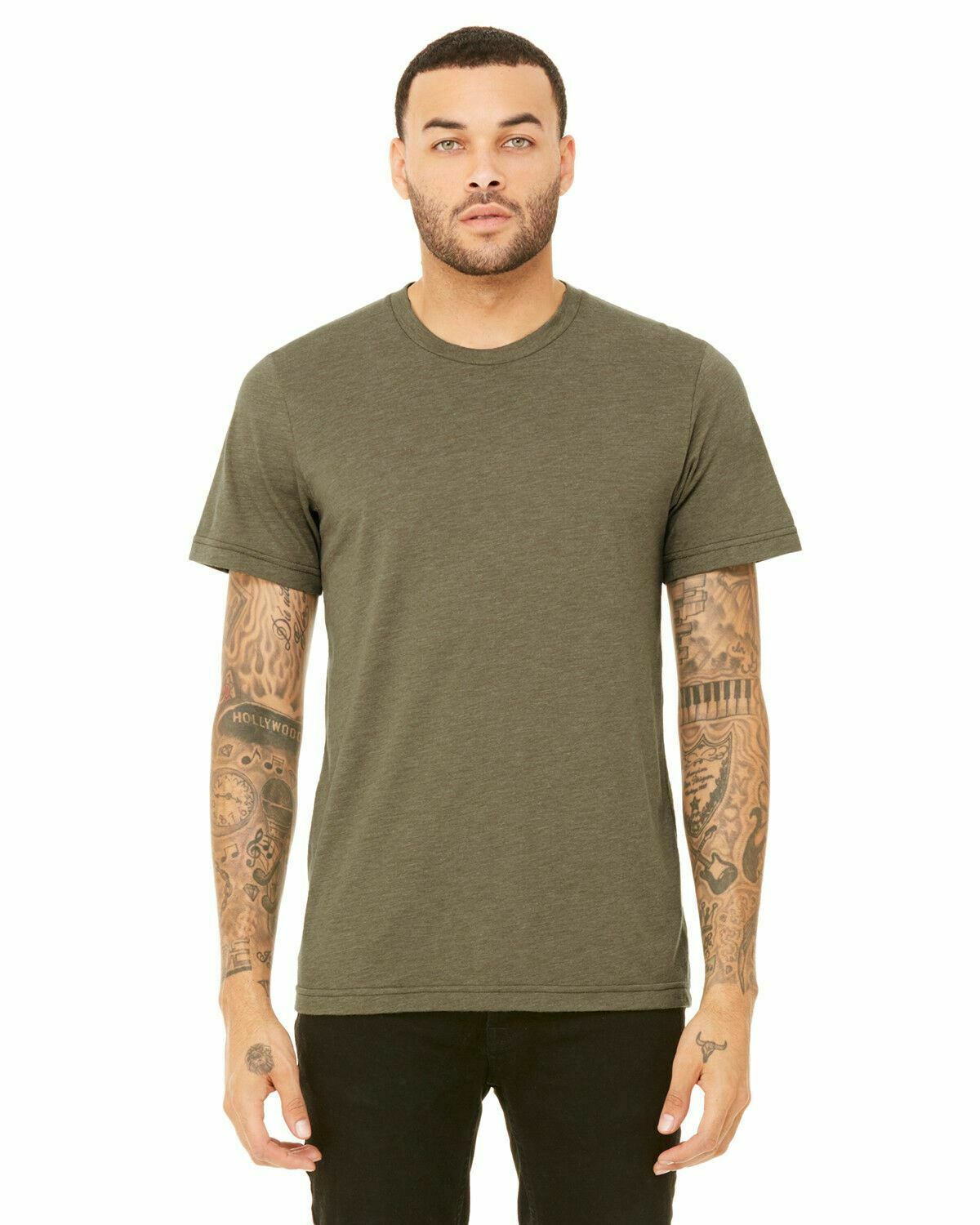 Bella + Canvas Unisex Triblend Short Sleeve Tee Crew Neck T-Shirt 3413 XS-3XL - Picture 53 of 103
