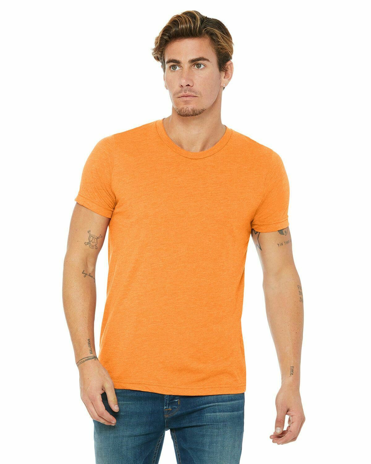Bella + Canvas Unisex Triblend Short Sleeve Tee Crew Neck T-Shirt 3413 XS-3XL - Picture 56 of 103