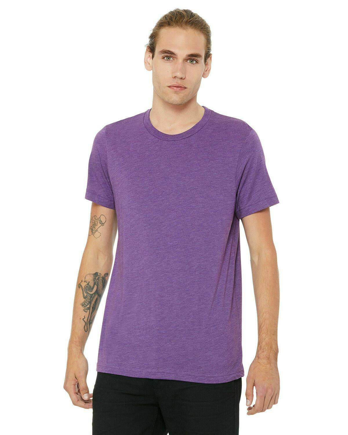 Bella + Canvas Unisex Triblend Short Sleeve Tee Crew Neck T-Shirt 3413 XS-3XL - Picture 62 of 103