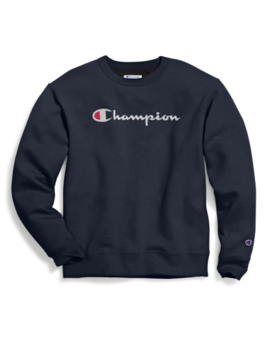 Champion Para Hombres Clásica Script Logo Cuello Redondo Sudadera 5 Colores Nueva S-2XL - Imagen 9 de 11