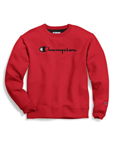 Champion Para Hombres Clásica Script Logo Cuello Redondo Sudadera 5 Colores Nueva S-2XL - Imagen 11 de 11