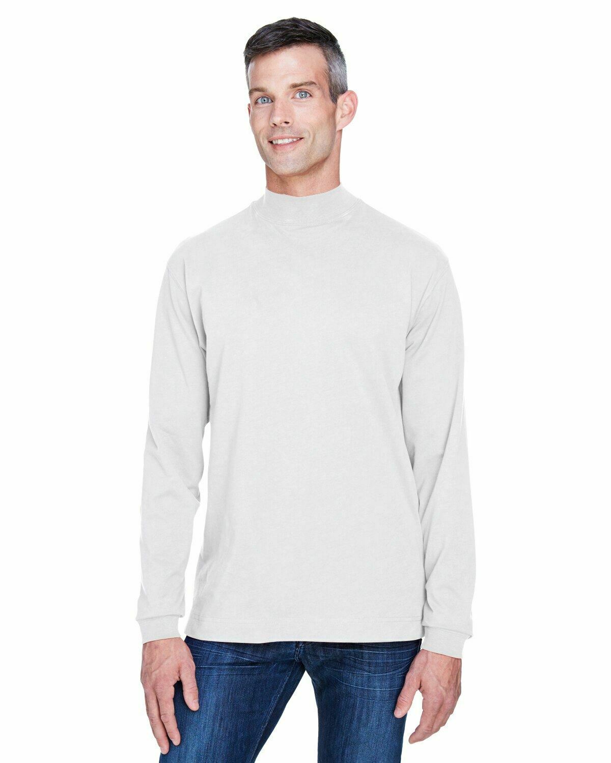 Devon & Jones D420 Adult Sueded Cotton Jersey Mock Turtleneck S-4XL New - Picture 31 of 33