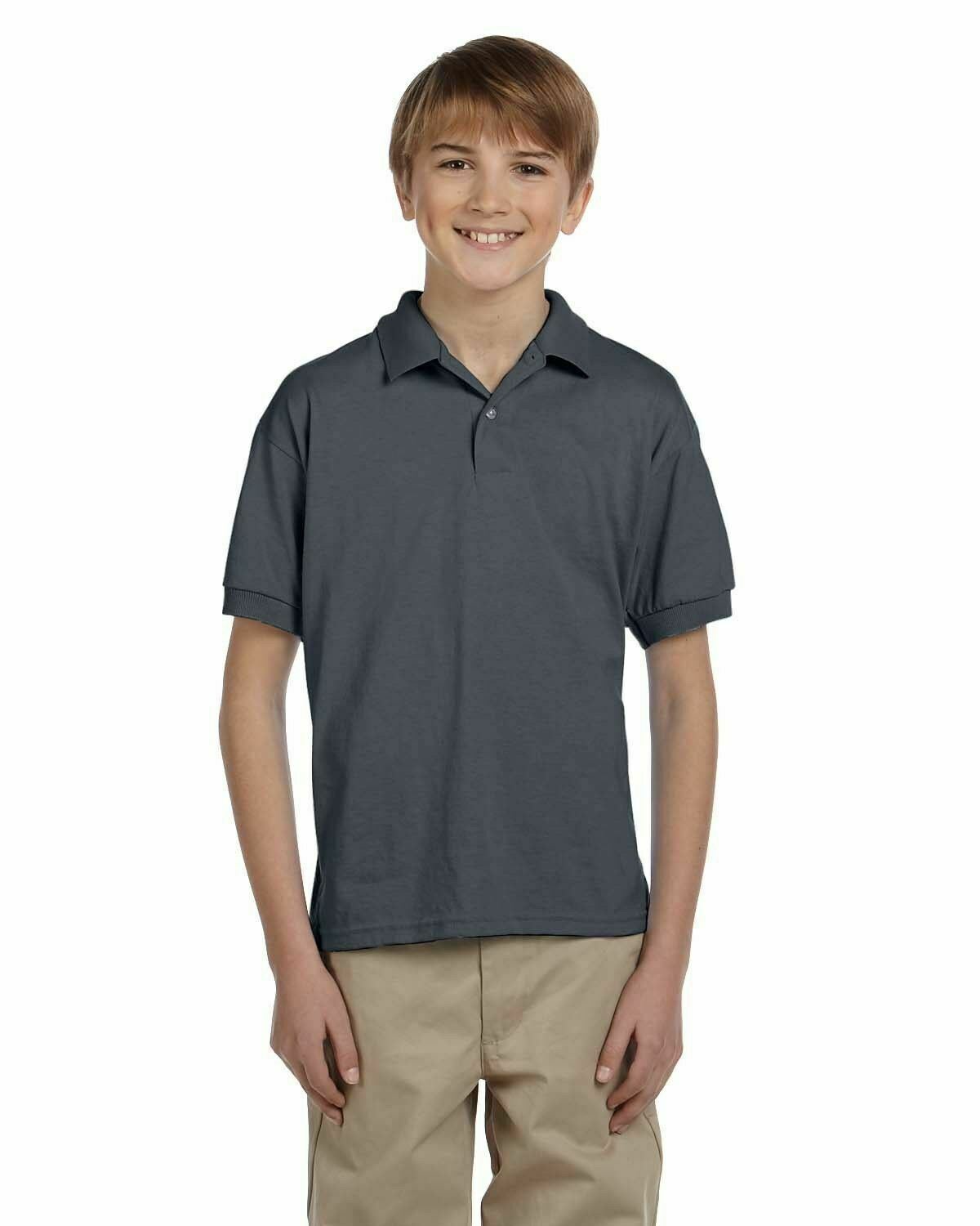 GILDAN DRYBLEND YOUTH POLO SPORT SHIRT JERSEY 8800B SIZES S-L 15 COLORS - Picture 8 of 46