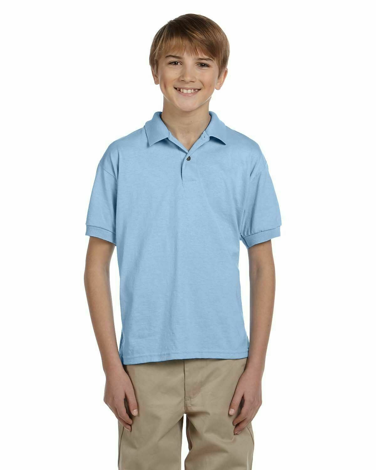 GILDAN DRYBLEND YOUTH POLO SPORT SHIRT JERSEY 8800B SIZES S-L 15 COLORS - Picture 20 of 46