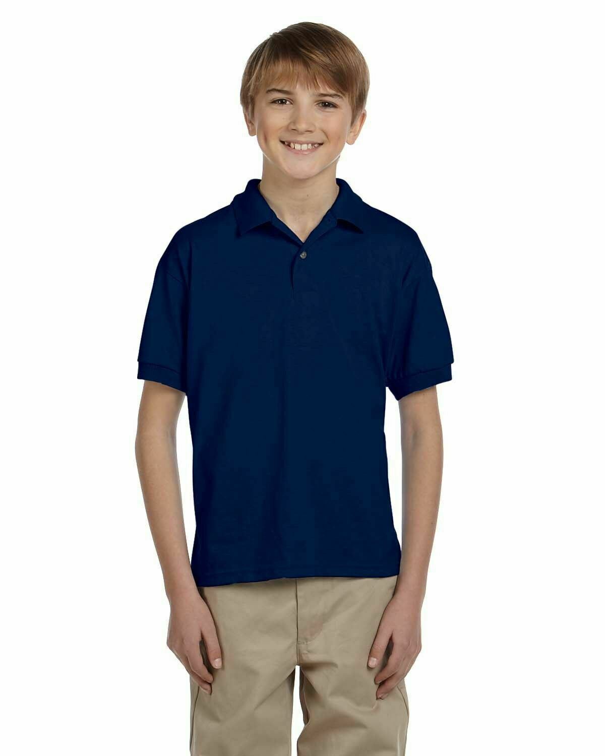 GILDAN DRYBLEND YOUTH POLO SPORT SHIRT JERSEY 8800B SIZES S-L 15 COLORS - Picture 26 of 46