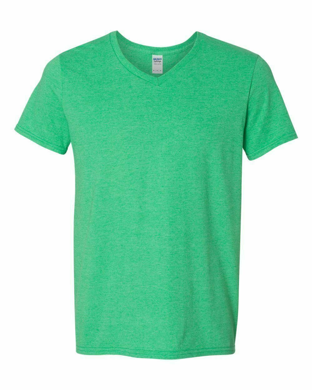 Gildan Mens Short Sleeve V Neck Softstyle Ring Spun T Shirt Blank S-3XL 64V00 - Picture 16 of 39