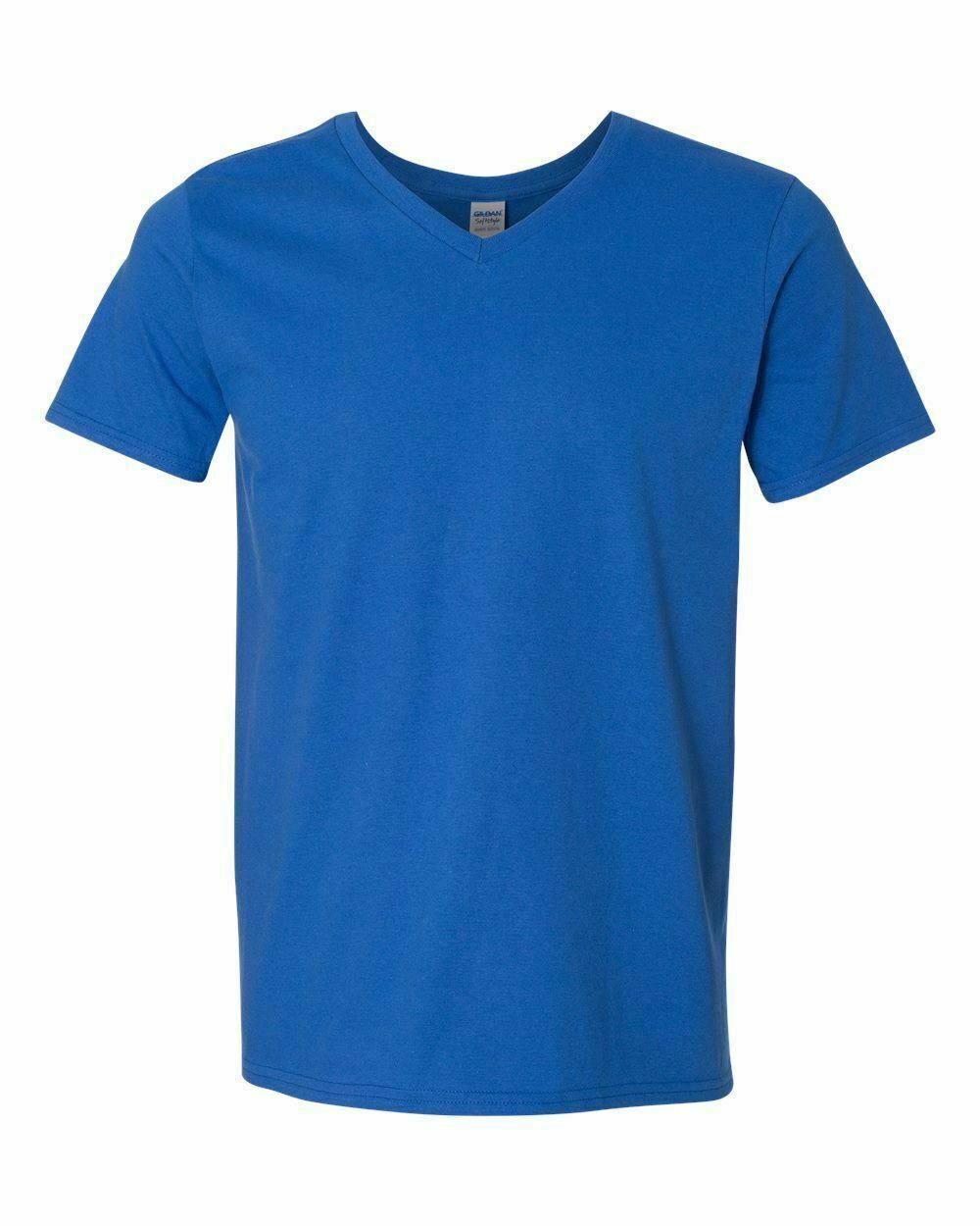 Gildan Mens Short Sleeve V Neck Softstyle Ring Spun T Shirt Blank S-3XL 64V00 - Picture 31 of 39