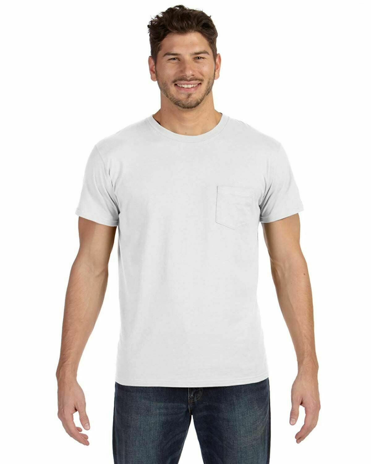 Hanes Adult 100% Ringspun Cotton nano-T 