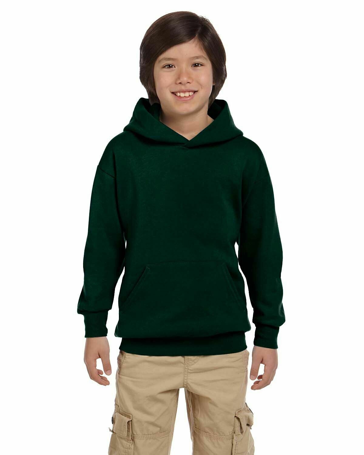 Sudadera con capucha Hanes Youth EcoSmart® 50/50 XS-XL P473 - Imagen 19 de 45