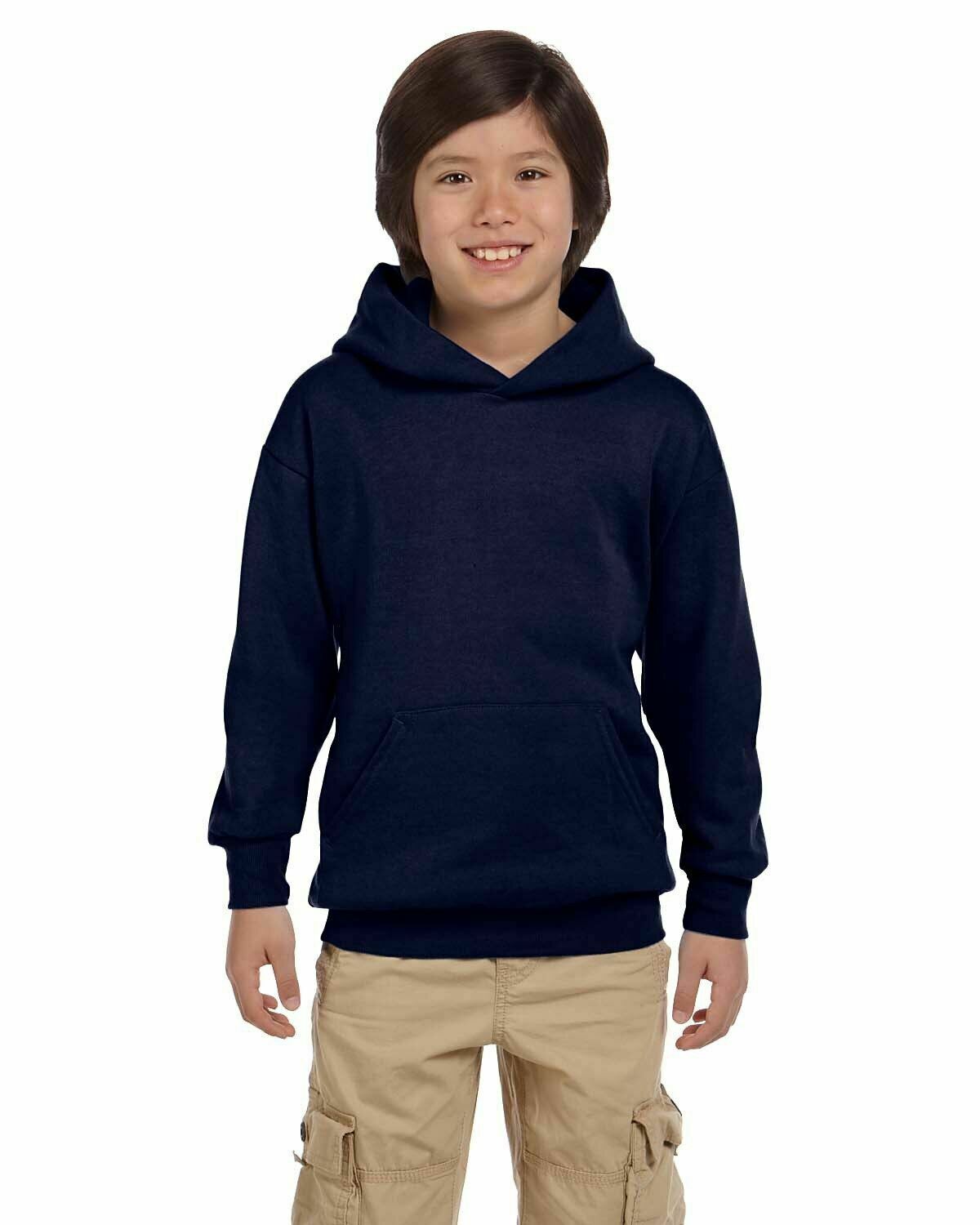 Sudadera con capucha Hanes Youth EcoSmart® 50/50 XS-XL P473 - Imagen 37 de 45